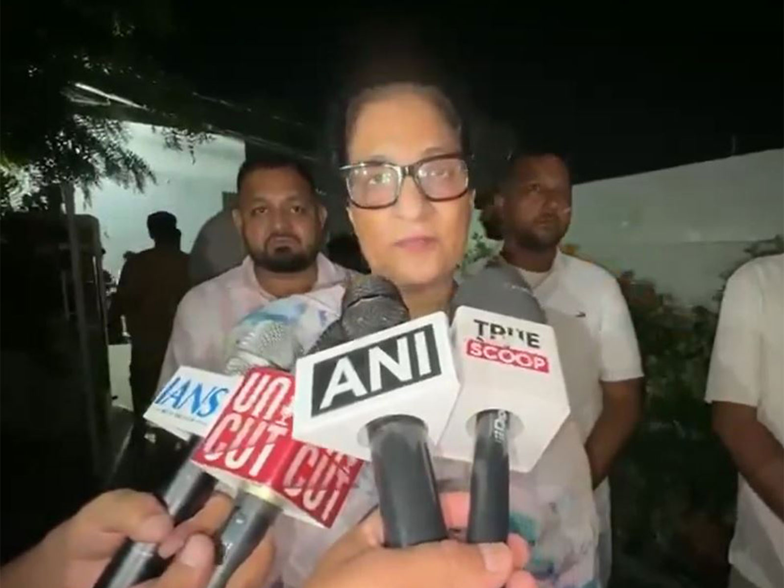 Warinderpreet Kaur, wife of Pargat Singh (Photo/ ANI)
