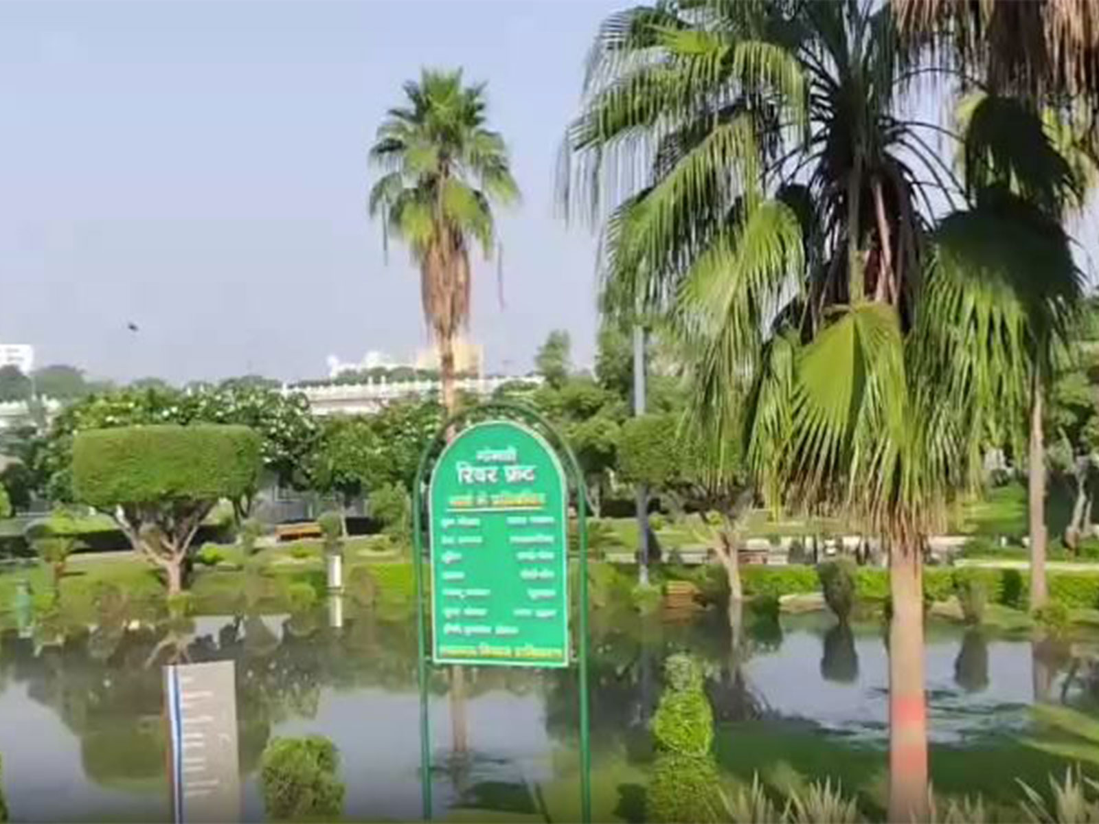 Visual of the Gomti Riverfront (Photo/ANI)
