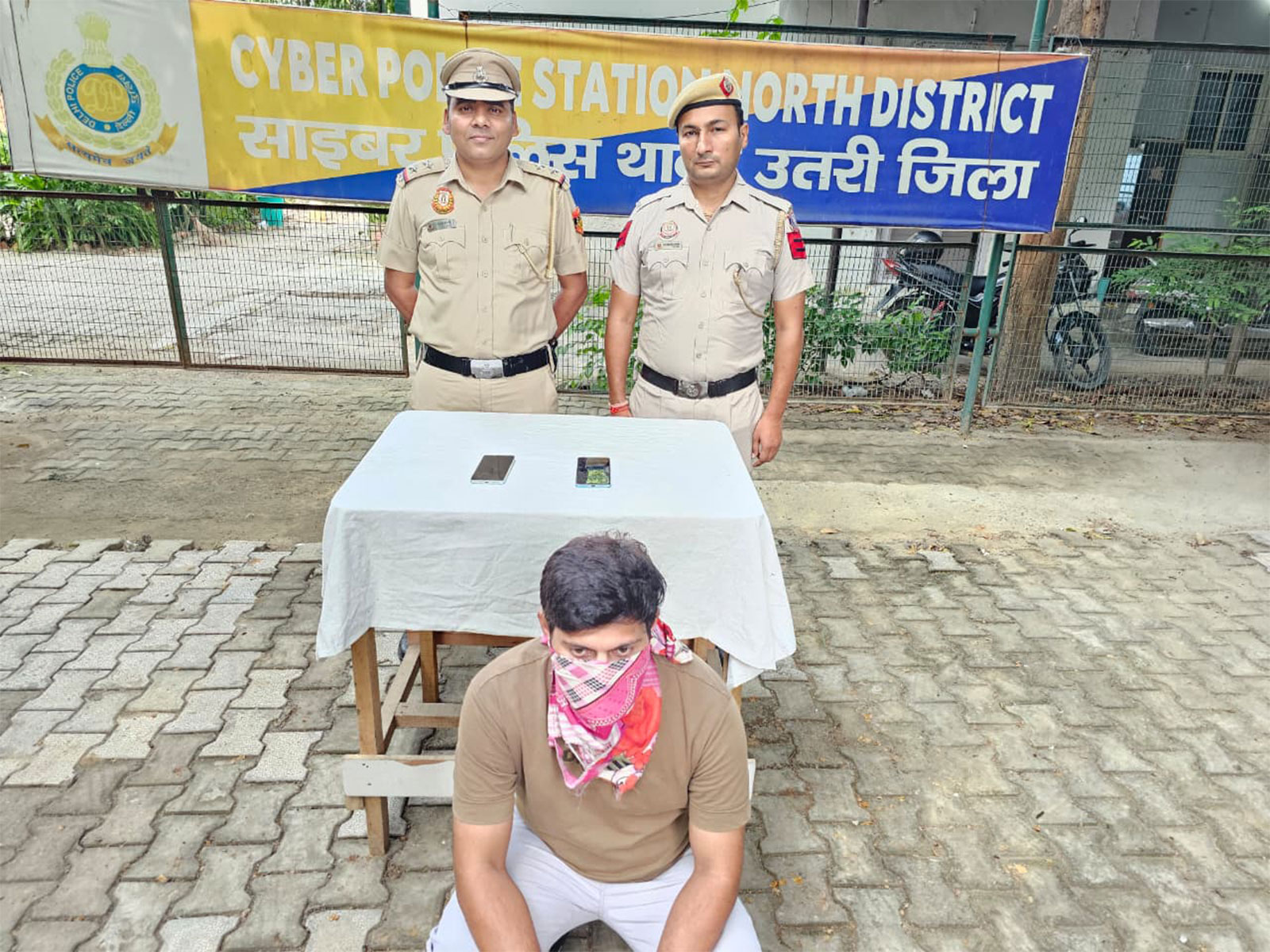 The Delhi Police's Cyber North police station has busted an alleged loan fraud racket (Photo/ ANI)