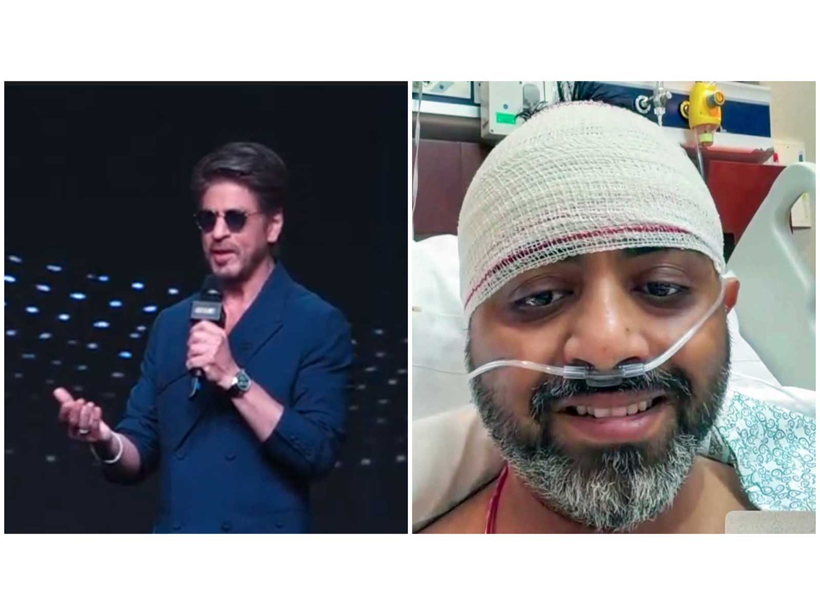 Shah Rukh Khan (L) Smit Machchhar (R) (File Photos/ANI) Shah Rukh Khan (L) Smit Machchhar (R) (File Photos/ANI)