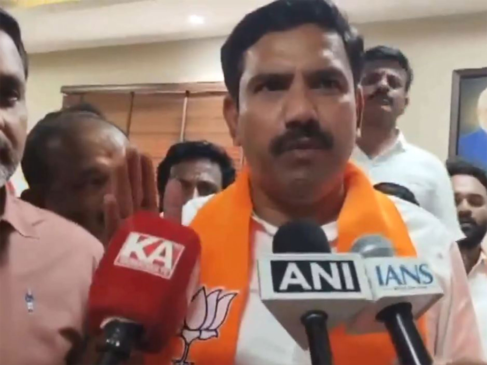 Karnataka BJP president B.Y. Vijayendra  (Photo/ ANI)