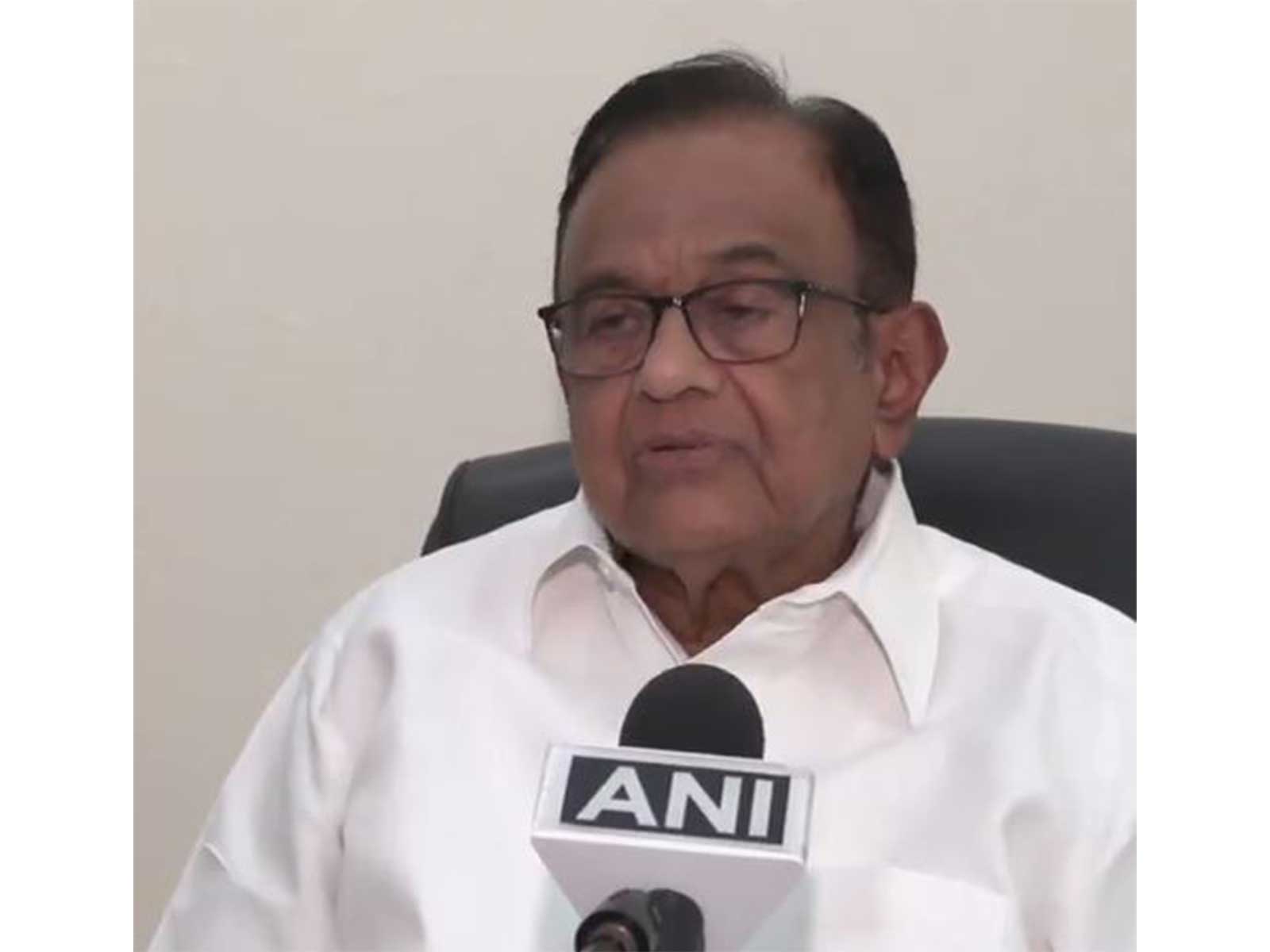 Senior Congress MP and former Union Minister P Chidambaram (Photo/ANI)