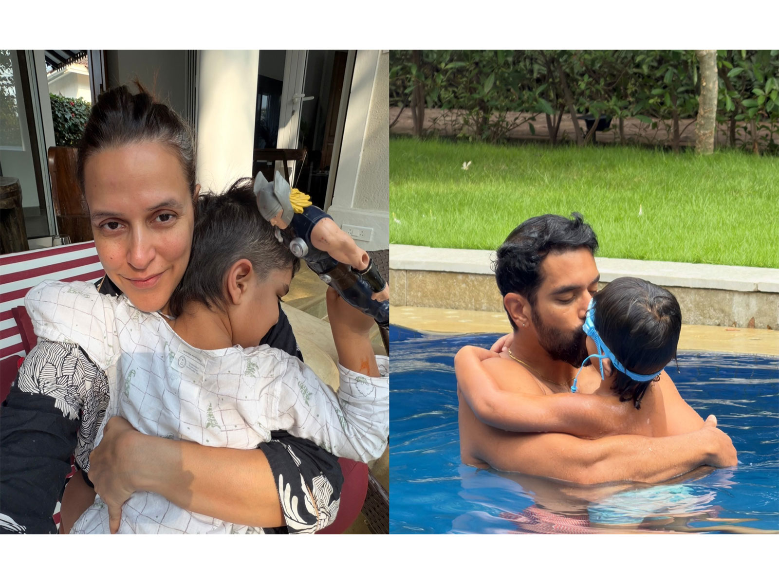Neha Dhupia, Angad Bedi share wishes for son (Photo/Instagram@nehadhupia)