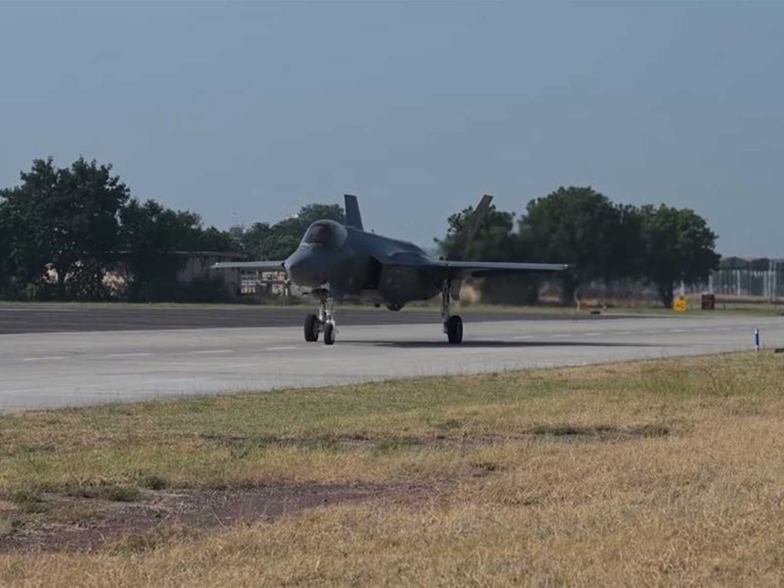 US Air Force F-35A fighter jets take to skies over Jodhpur (Photo/US Air Force video by Airman 1st Class Nathaniel Jackson)