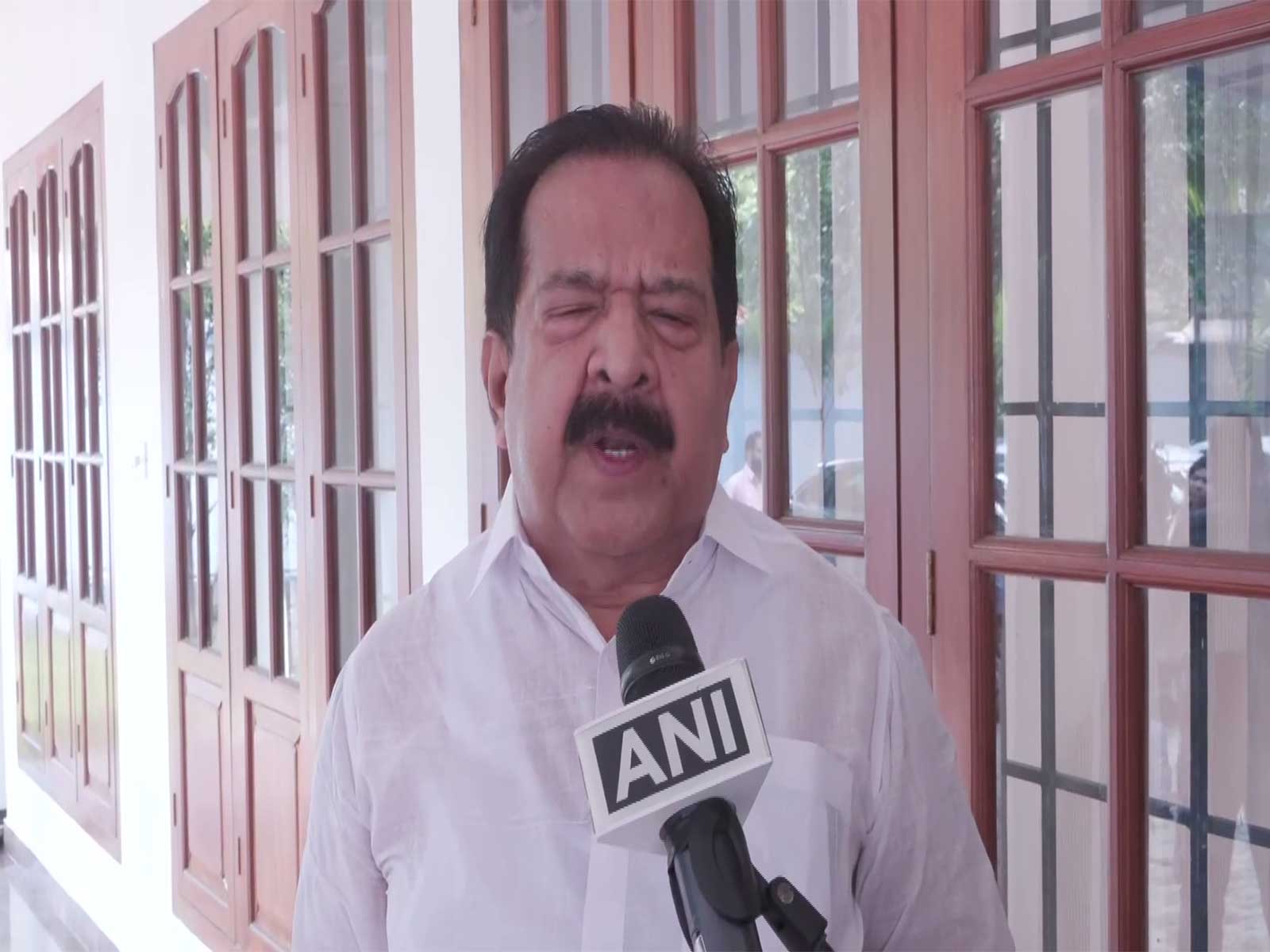 Keralam Home Minister Ramesh Chennithala (Photo/ANI)