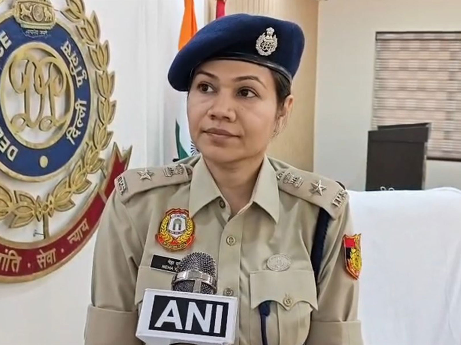 DCP Neha Yadav (Photo/ANI)