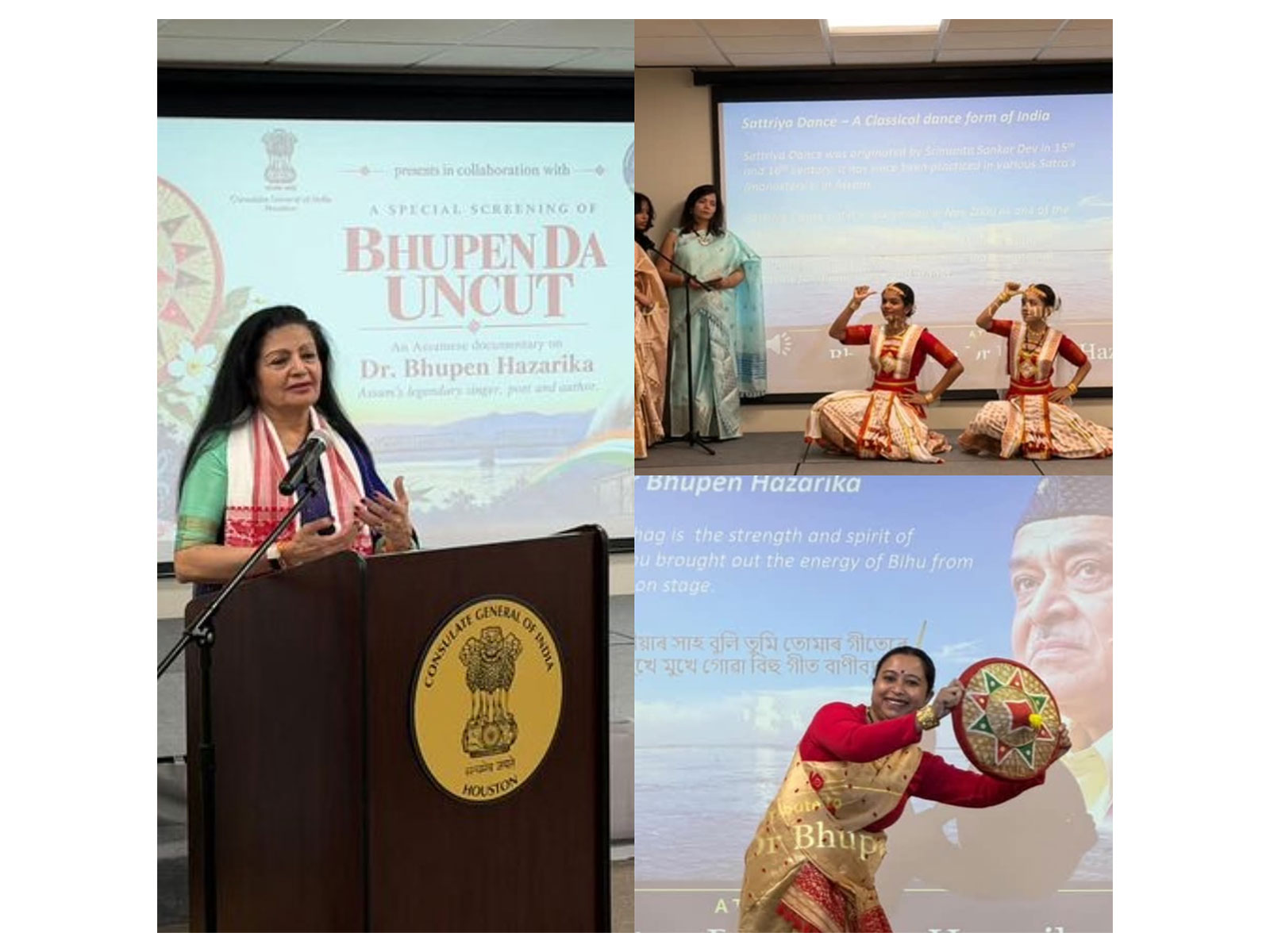 Celebration of Assamese culture in Houston (Photo/X@cgihou)