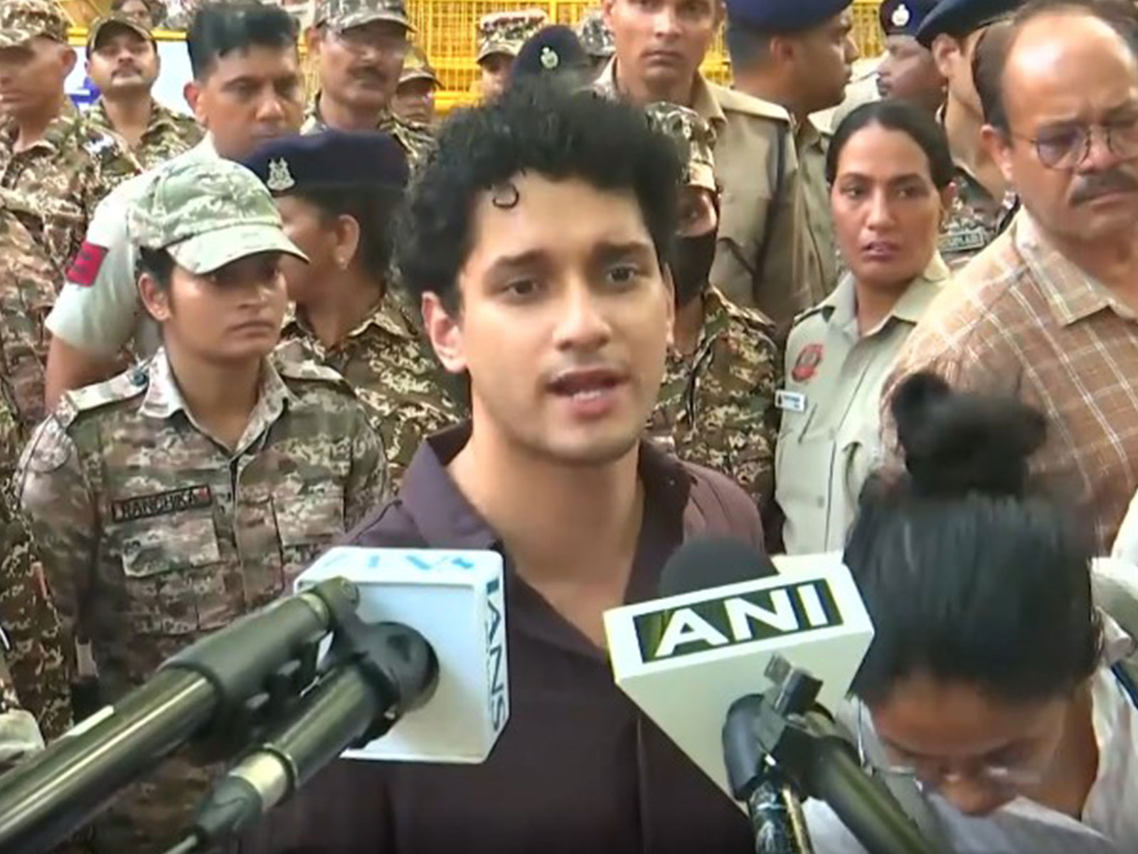 Cockroach Janata Party (CJP) Chief Spokesperson Saurav Das (Photo/ANI)