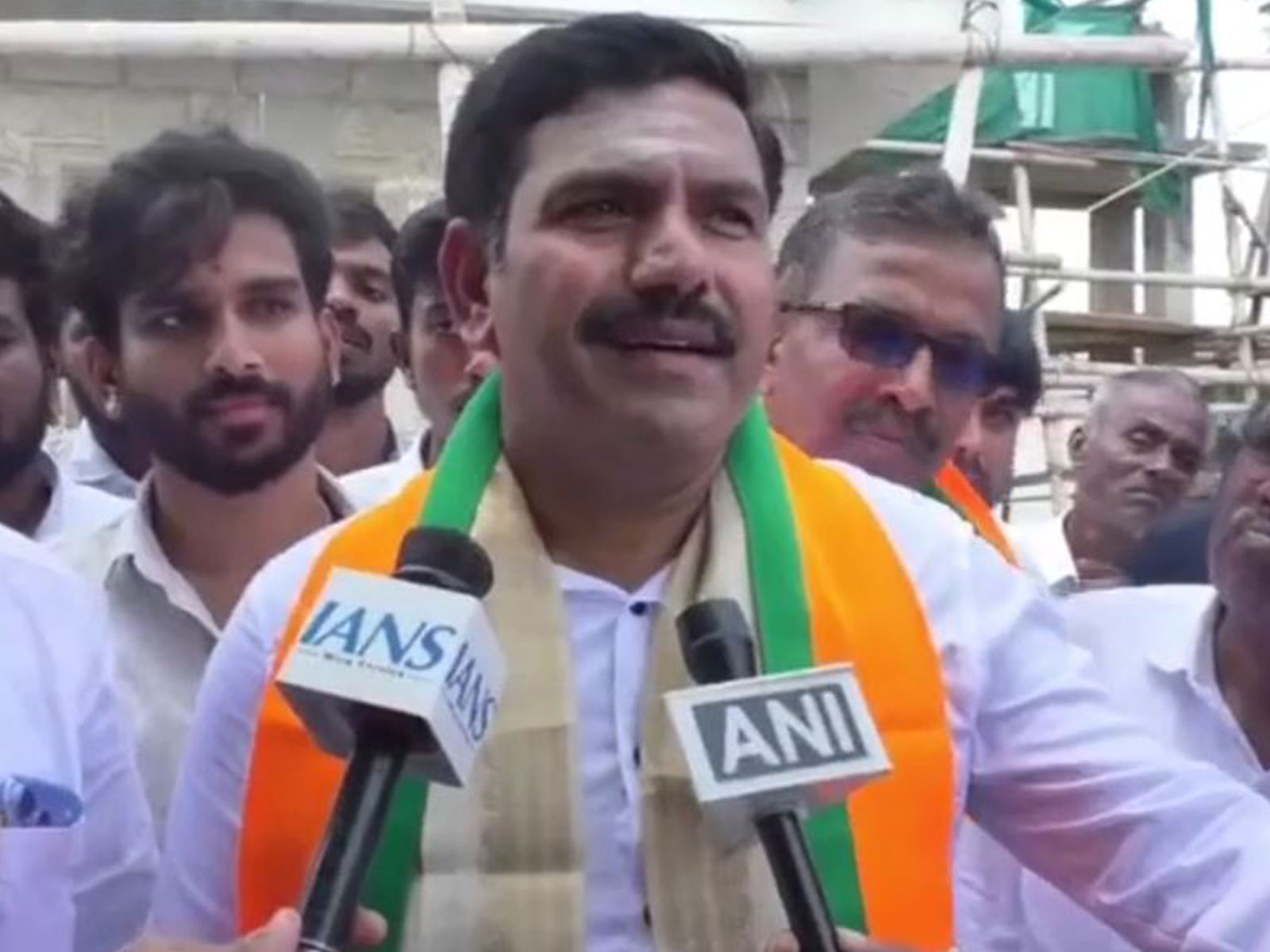 BJP State President B Y Vijayendra (Photo/ANI)