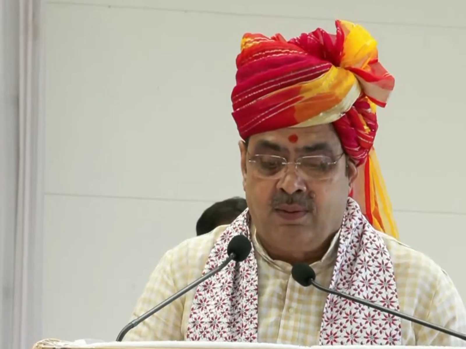 Rajasthan Chief Minister Bhajanlal Sharma (Photo/ANI)