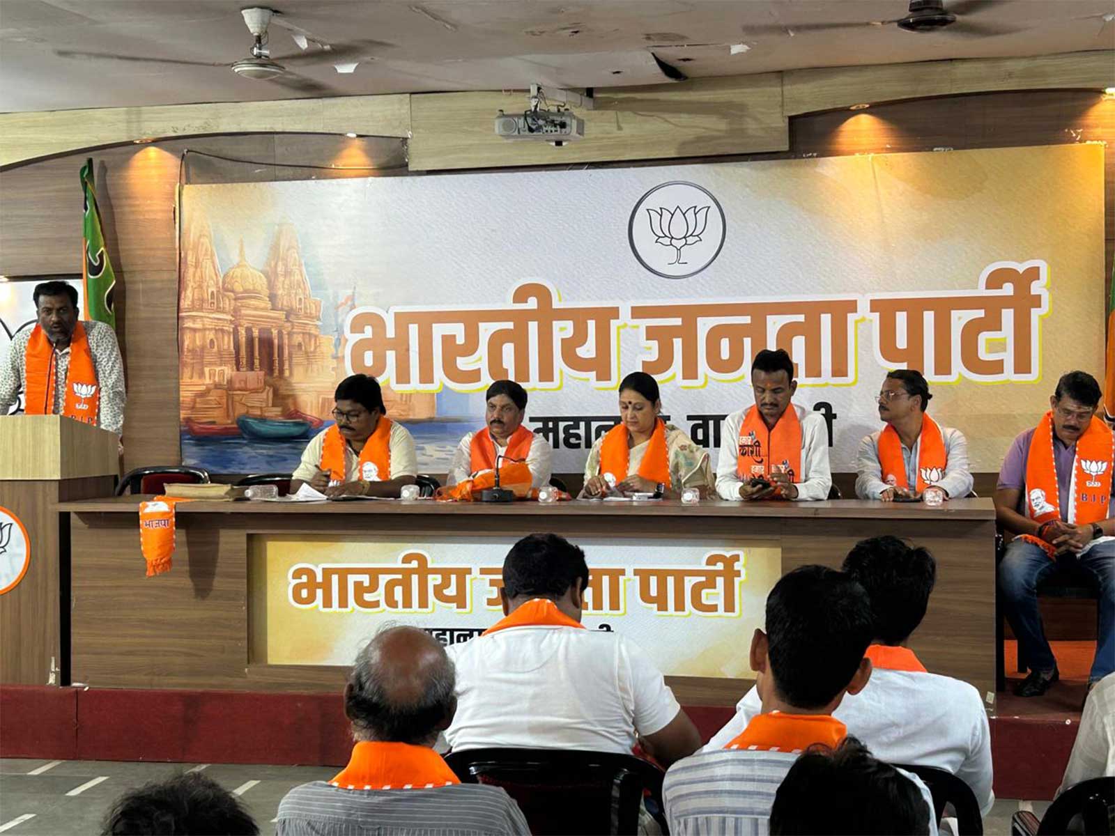 Division-wise meeting regarding Nitin Nabin's public address (Photo/BJPMediaVaranasi)