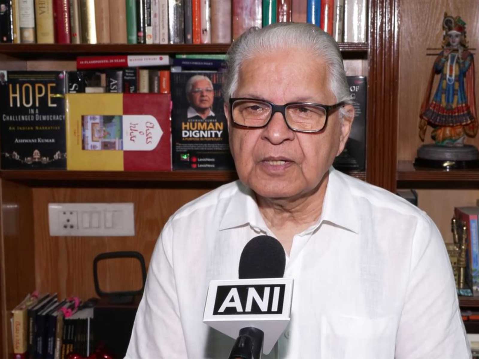 Former law minister Ashwini Kumar (Photo/ANI)