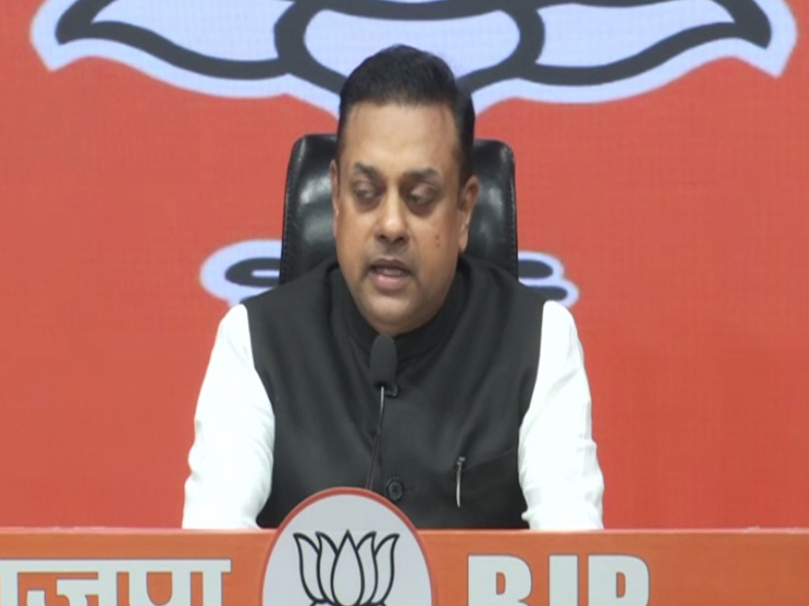 BJP leader Sambit Patra (Photo/ANI) BJP leader Sambit Patra (Photo/ANI)