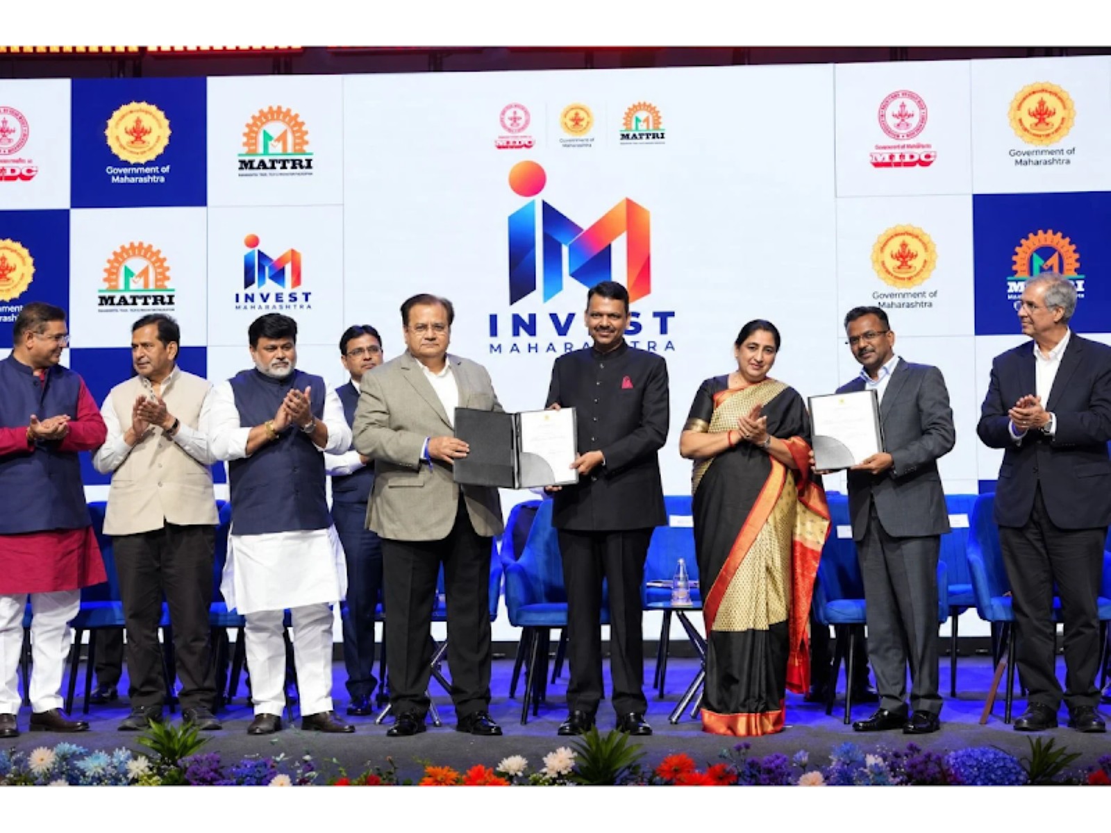 At the launch of Invest Maharashtra in Mumbai on 1 October 2026.