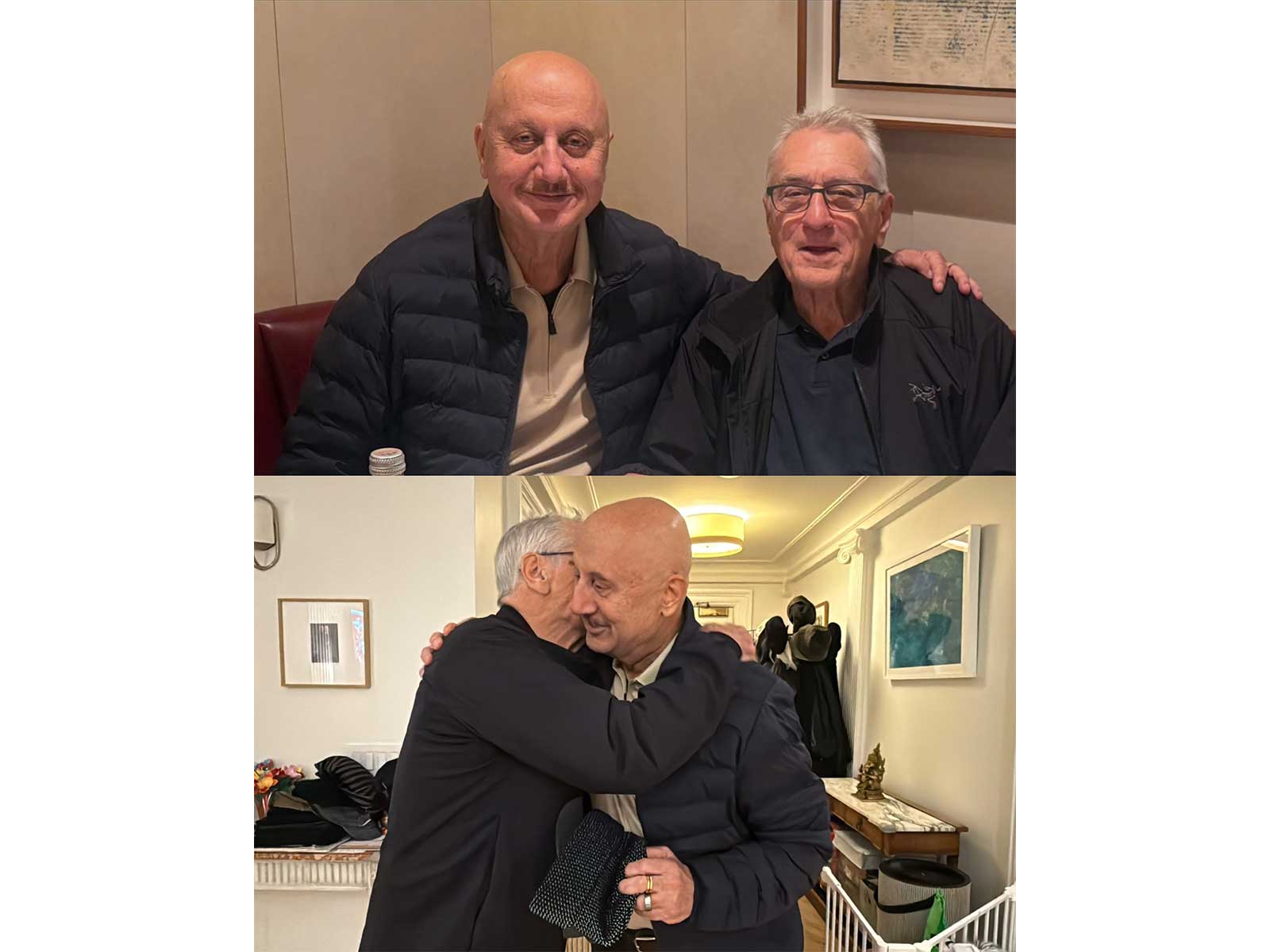 Anupam Kher cherishes lunch with “dearest friend” Robert De Niro, says “Meeting this legend is always a joy”