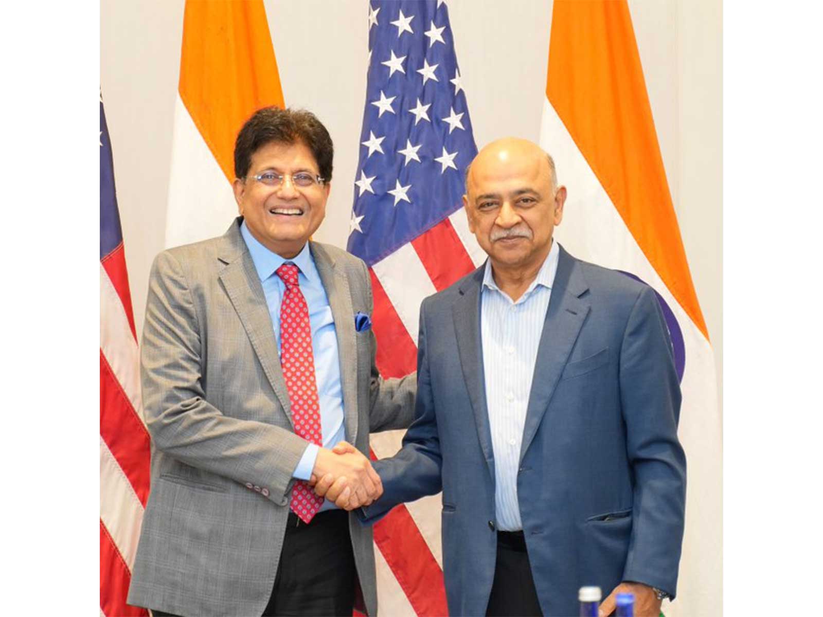 Union Minister Piyush Goyal meets Arvind Krishna-Chairman and CEO IBM (Photo/X/@PiyushGoyal) Union Minister Piyush Goyal meets Arvind Krishna-Chairman and CEO IBM (Photo/X/@PiyushGoyal)