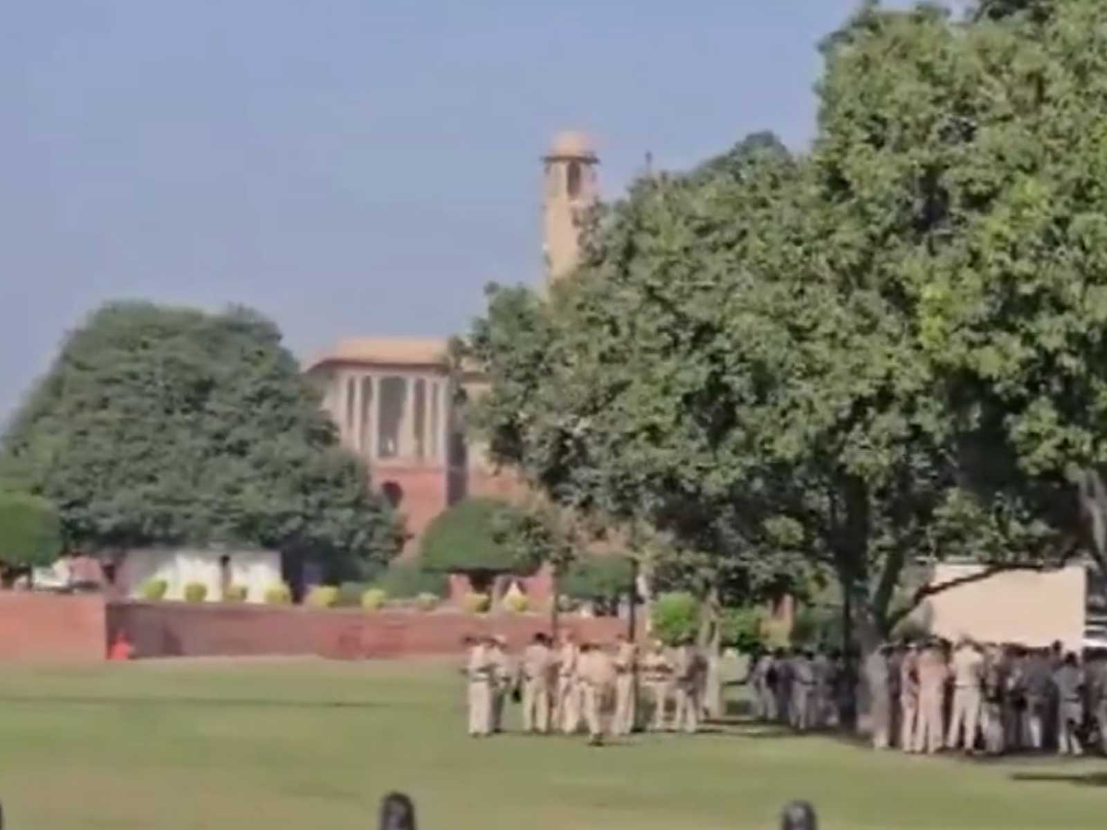 High Security near Parliament ahead of INDIA bloc march (Photo/ANI)