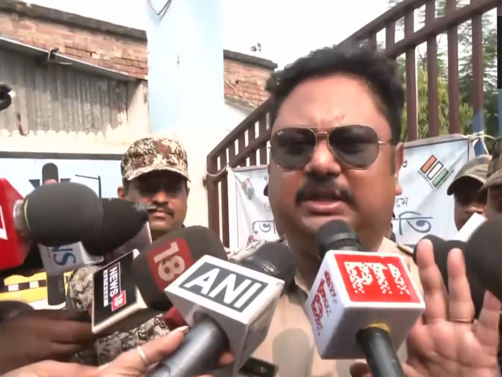 Beldanga SDPO Anandjit Hore (Photo/ANI)