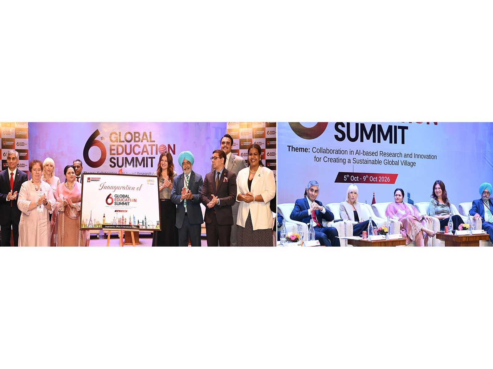 6th Global Education Summit sees Participation from 90+ renowned Global Academic Leaders representing 69 Global Partner Universities from 30+ Nations at Gharuan Campus. 6th Global Education Summit sees Participation from 90+ renowned Global Academic Leaders representing 69 Global Partner Universities from 30+ Nations at Gharuan Campus.