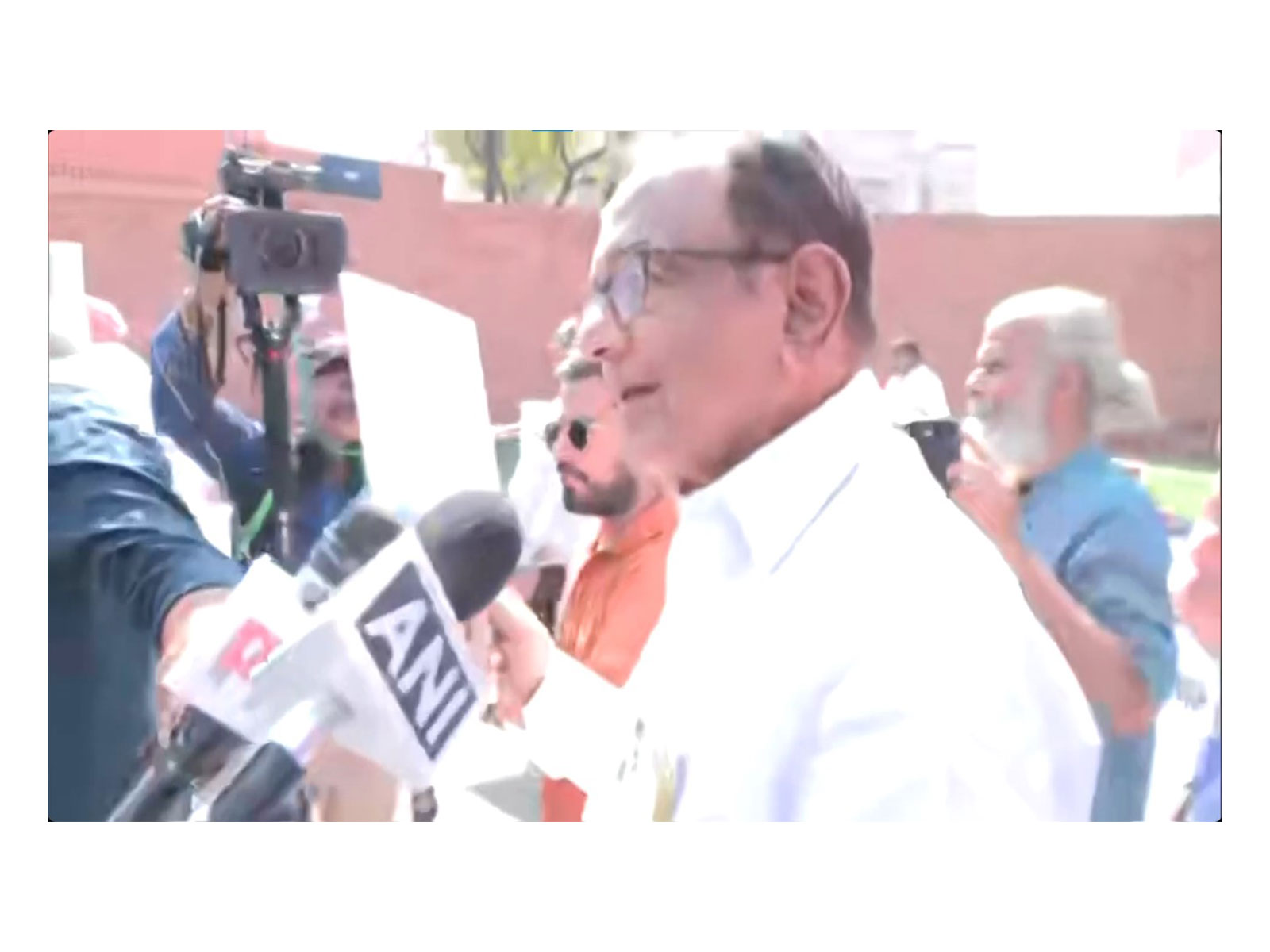Senior Congress leader and former Union Minister P Chidambaram (Photo/ANI)