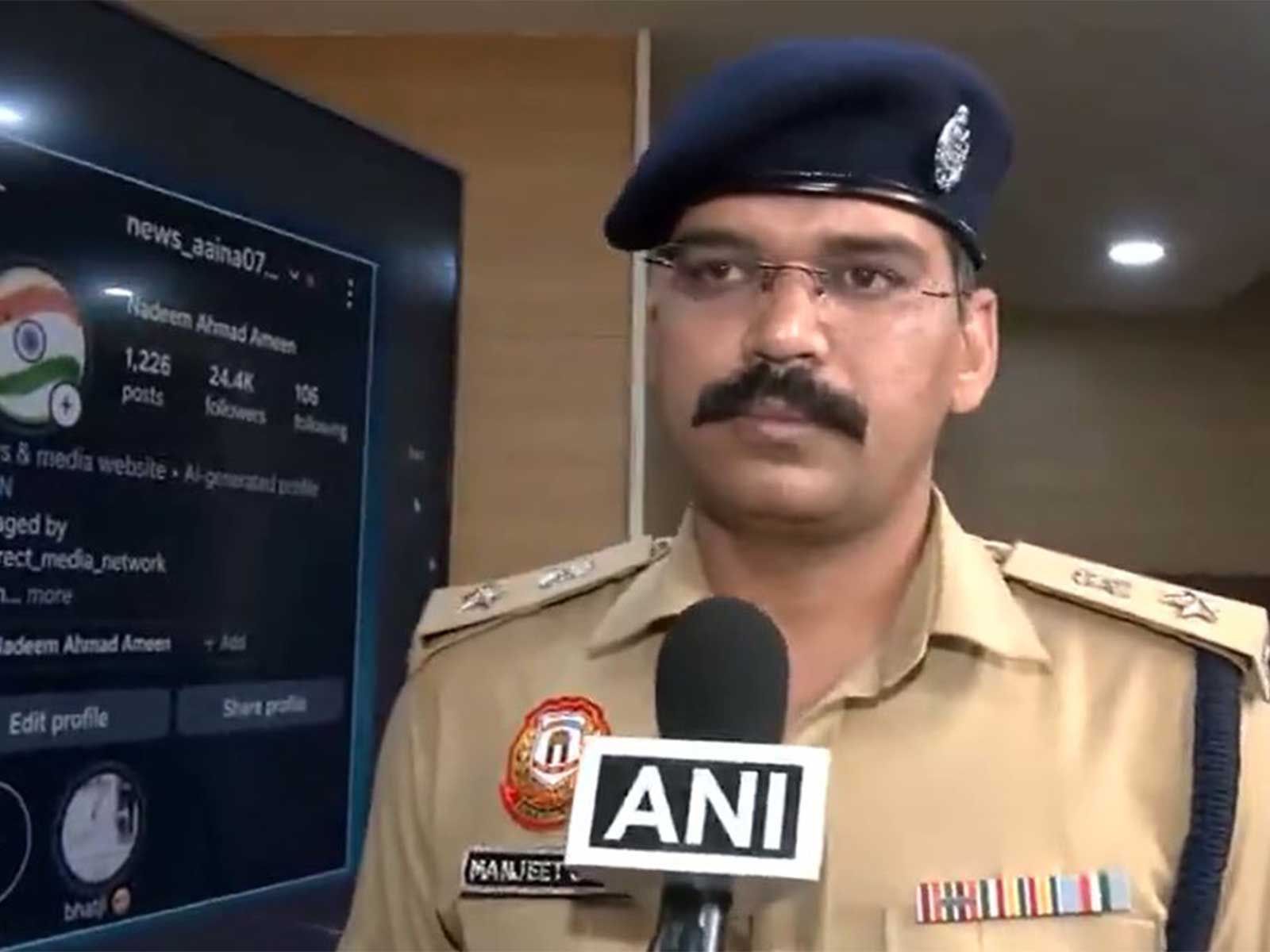 Additional DCP, New Delhi, Manjeet (Photo/ANI)