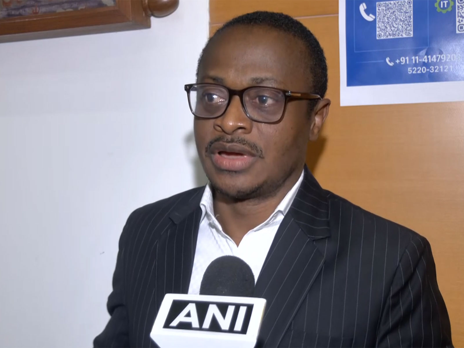 Vincent Belinga, Senior Economist at the World Bank (Photo/ANI) Vincent Belinga, Senior Economist at the World Bank (Photo/ANI)