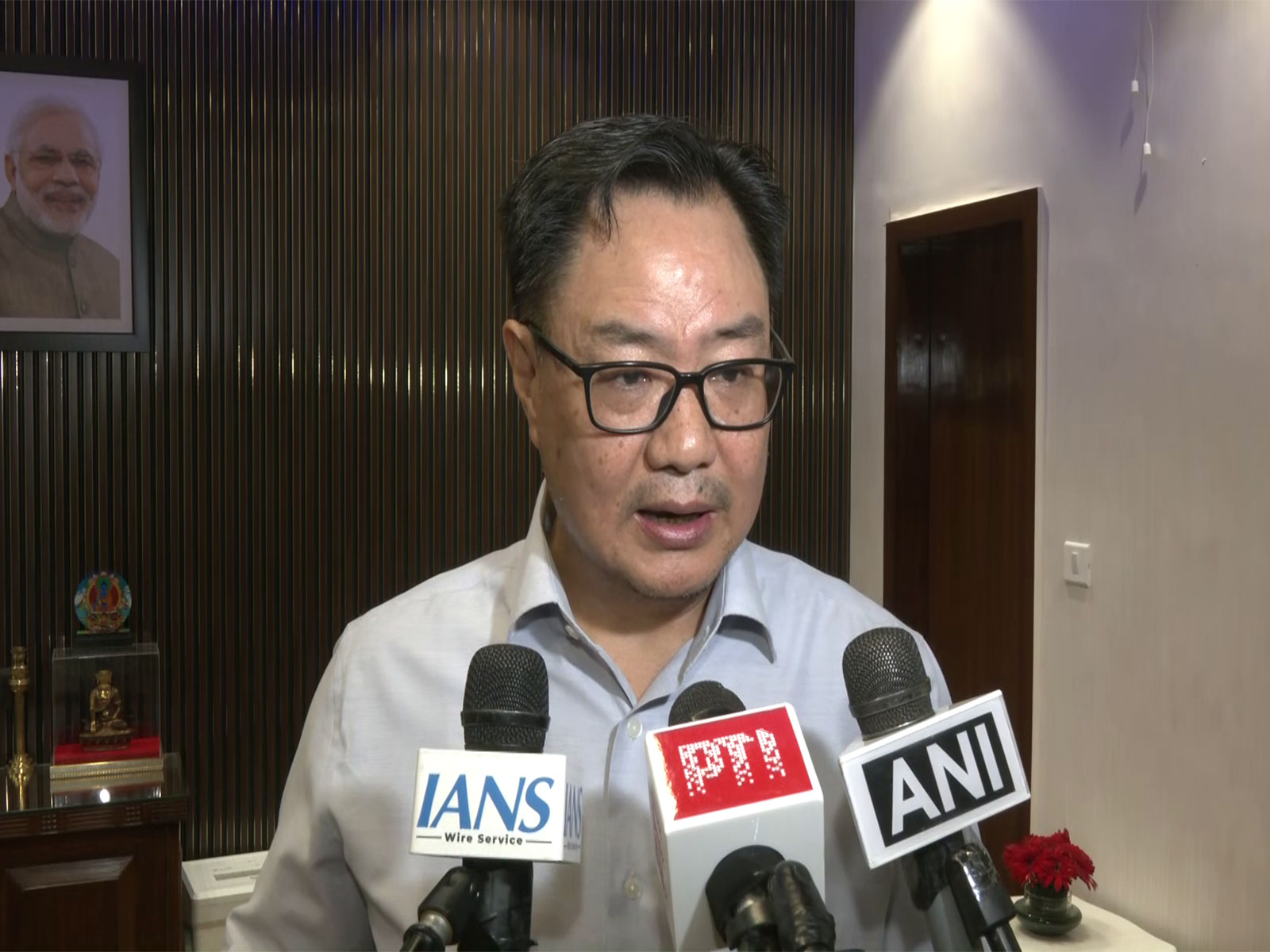 Union Minister Kiren Rijiju (Photo/ANI) Union Minister Kiren Rijiju (Photo/ANI)