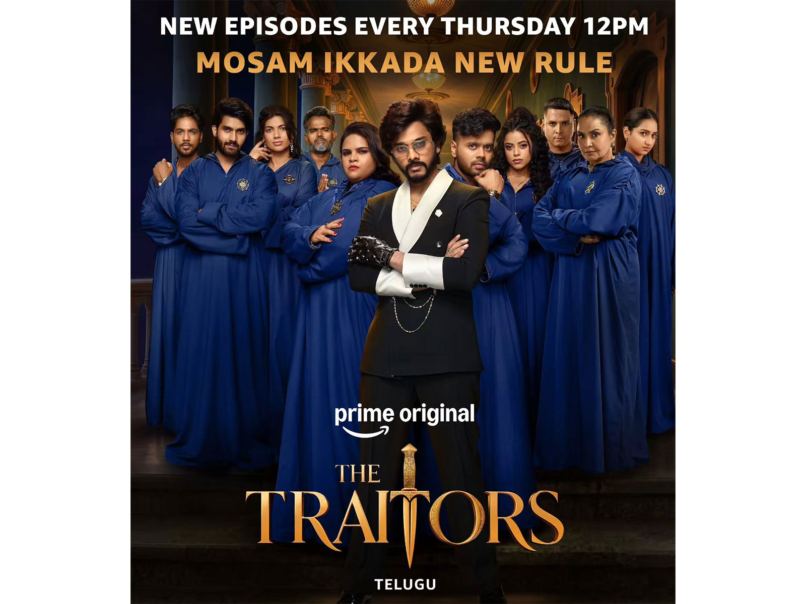 The Traitors Telugu poster (Photo/Instagram@PrimeVideo)