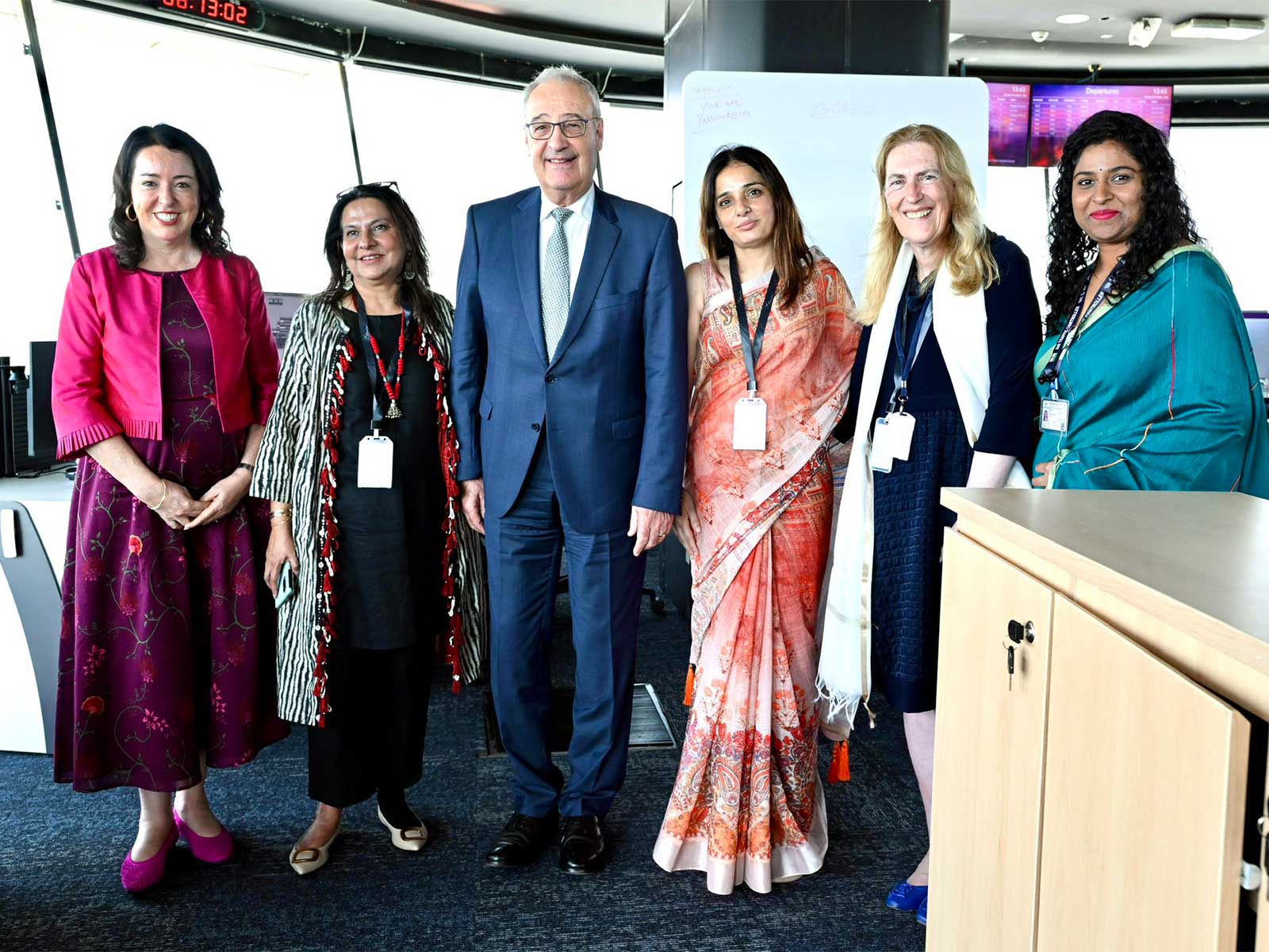 Swiss President Guy Parmelin visits Noida International Airport (Photo/X@ParmelinG) Swiss President Guy Parmelin visits Noida International Airport (Photo/X@ParmelinG)