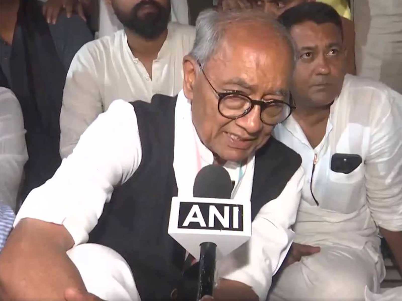 Former Madhya Pradesh Chief Minister and senior Congress leader Digvijaya Singh (Photo/ANI)