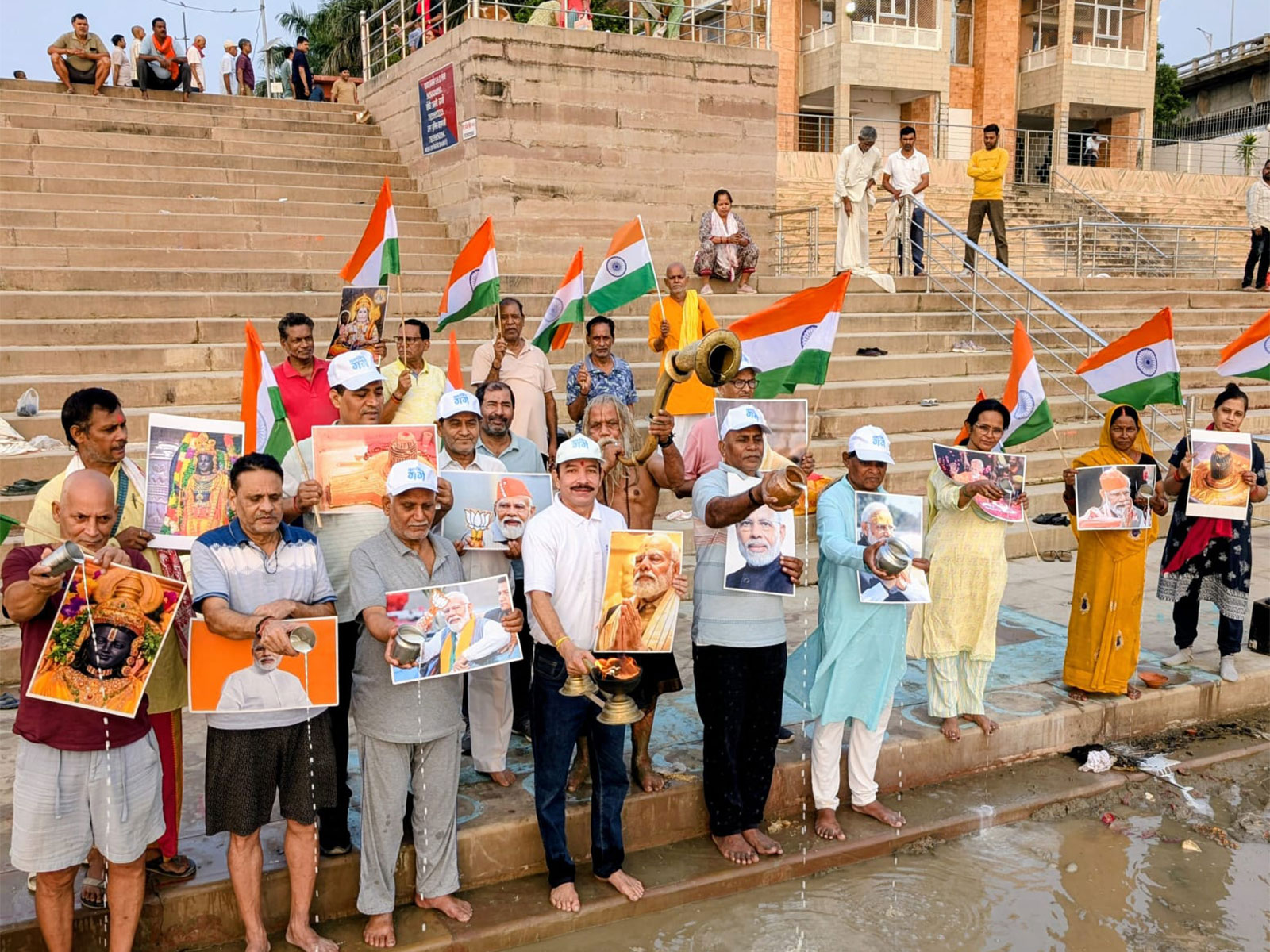 Special Ganga aarti held in Varanasi (Photo/Rajesh Shukla Namami Gange Varanasi)