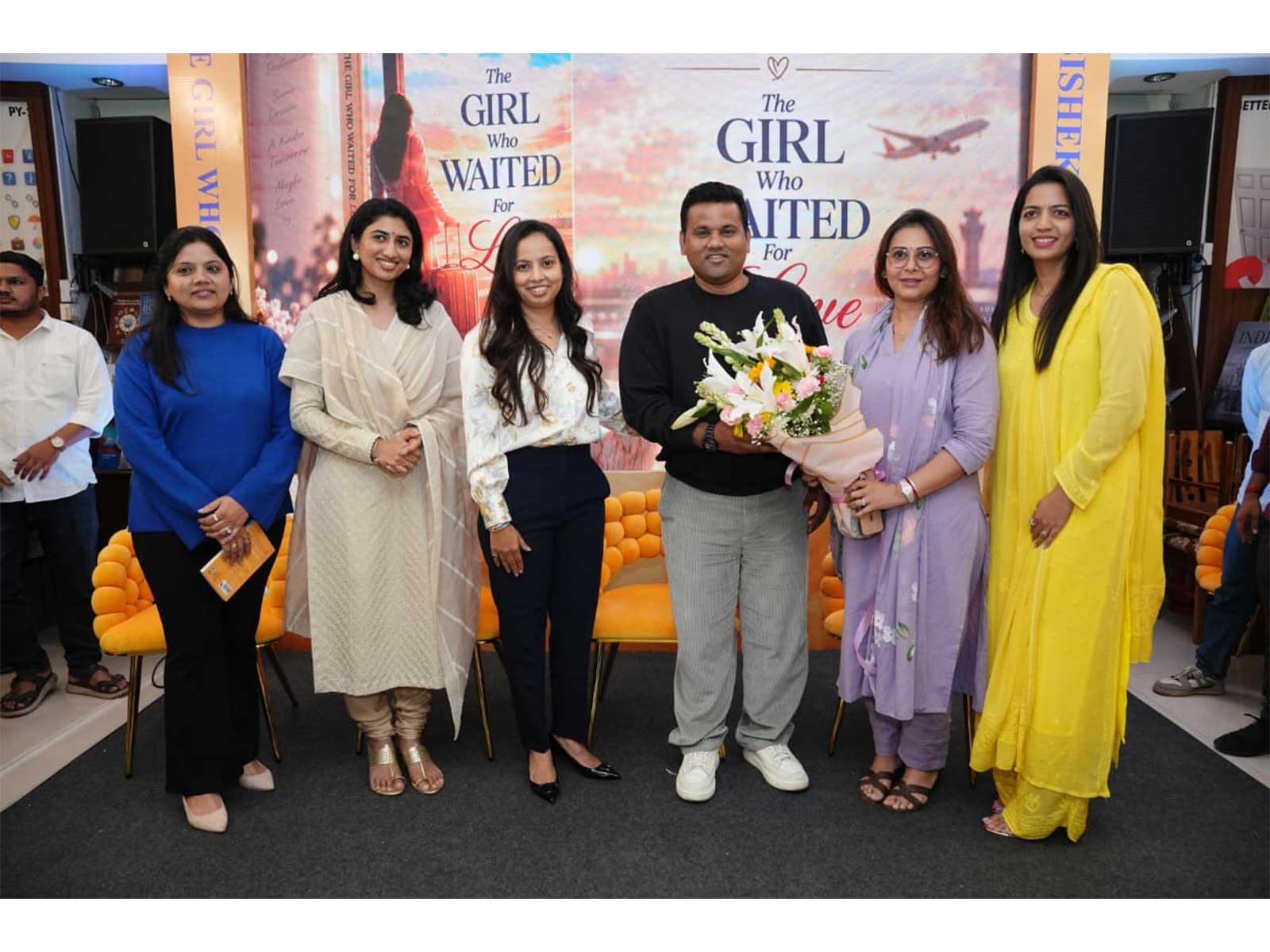 Abhishek Vichare’s ‘The Girl Who Waited for Love’ Book Launch Held with Great Enthusiasm