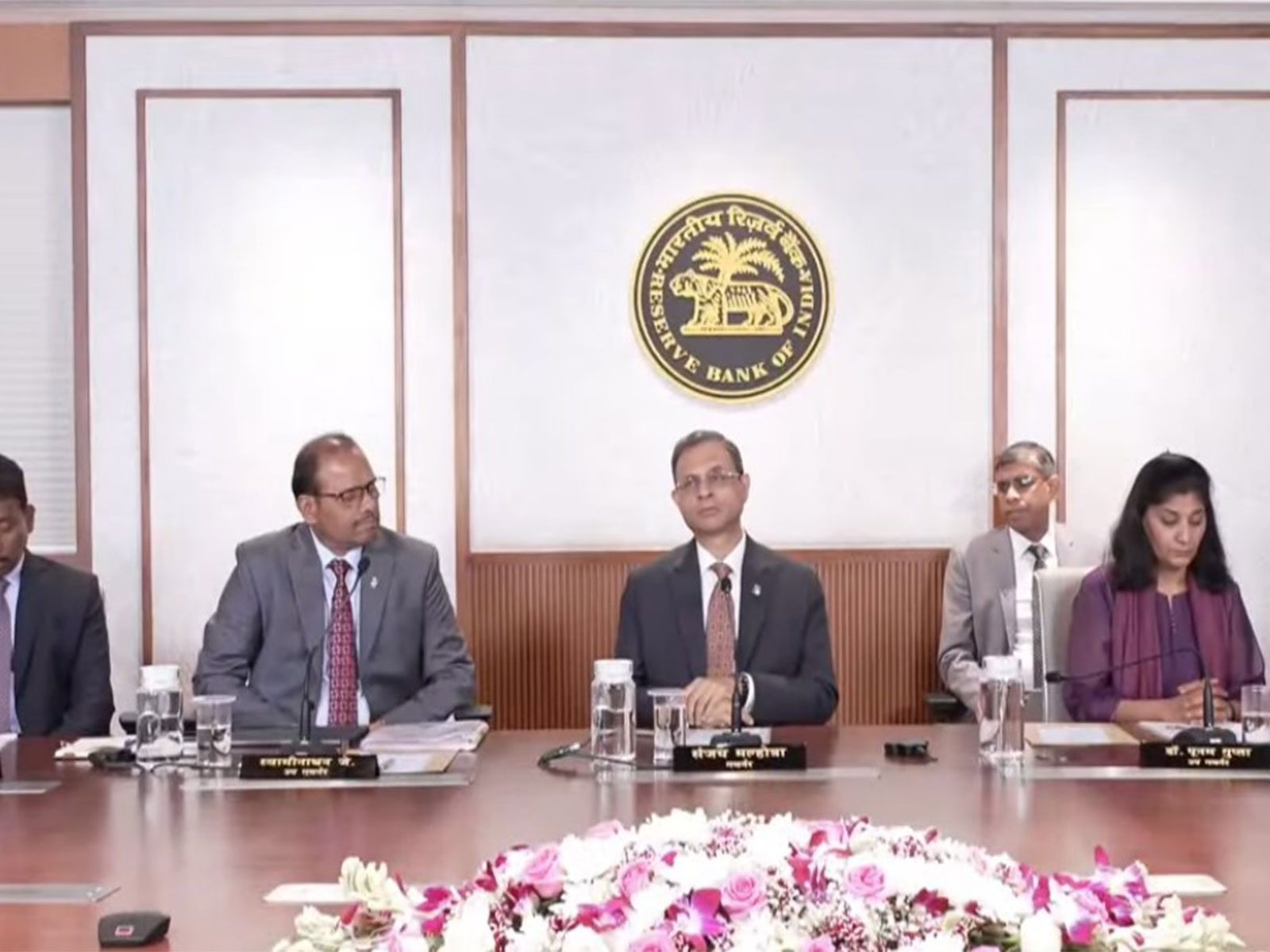 Post-Monetary Policy Press Conference by RBI. (Photo-ANI) Post-Monetary Policy Press Conference by RBI. (Photo-ANI)