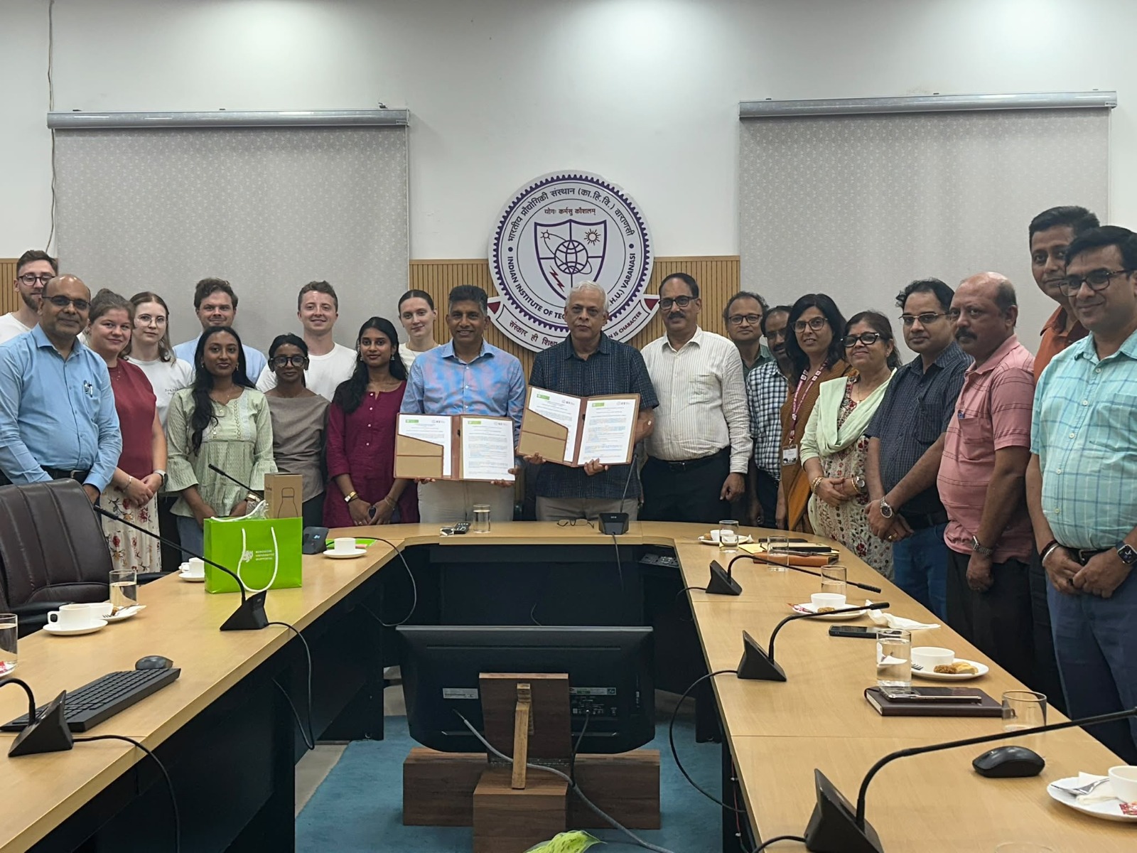 Indian Institute of Technology (BHU) institutional collaboration with with Germany's Bergische Universität Wuppertal (BUW) (Photo/ IIT BHU)