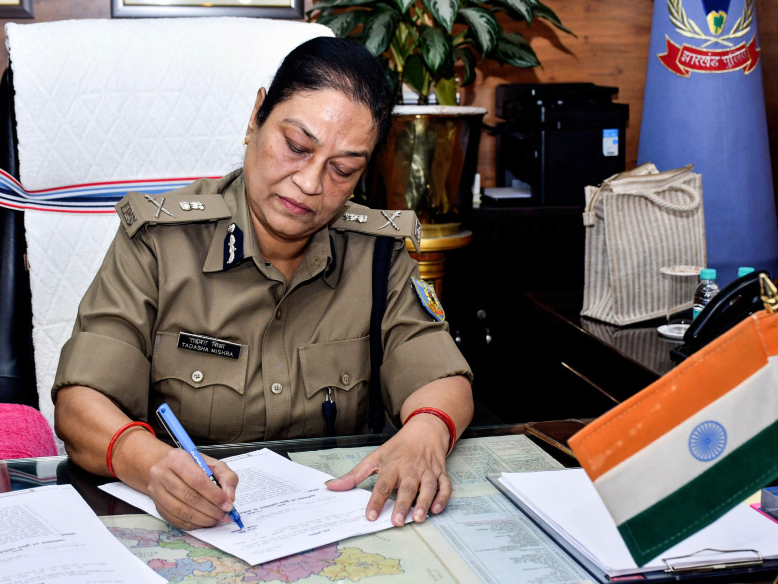 Jharkhand DGP Tadasha Mishra (Photo/ANI)