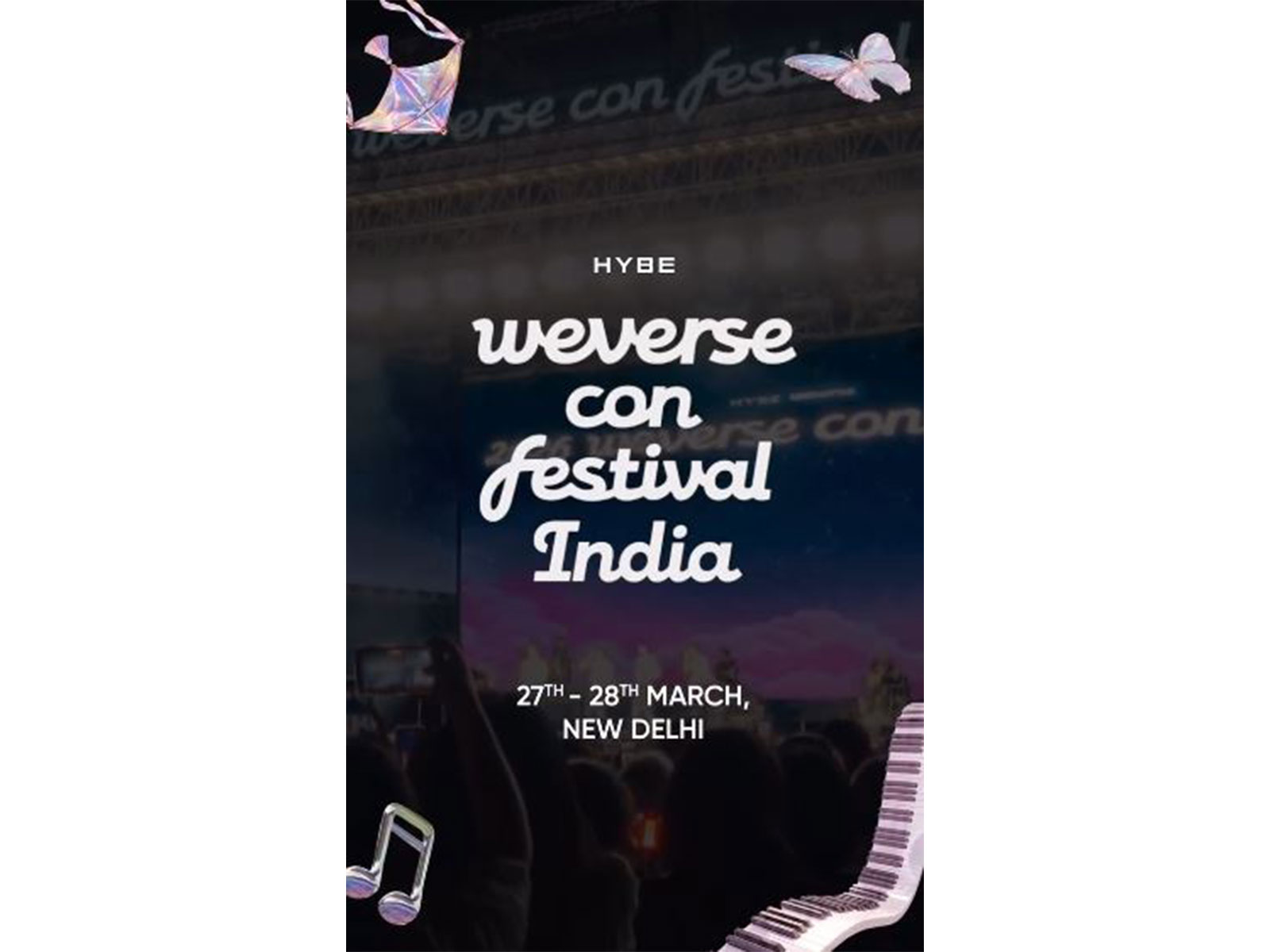 Weverse Con Festival India (Photo/HYBEIndia) Weverse Con Festival India (Photo/HYBEIndia)