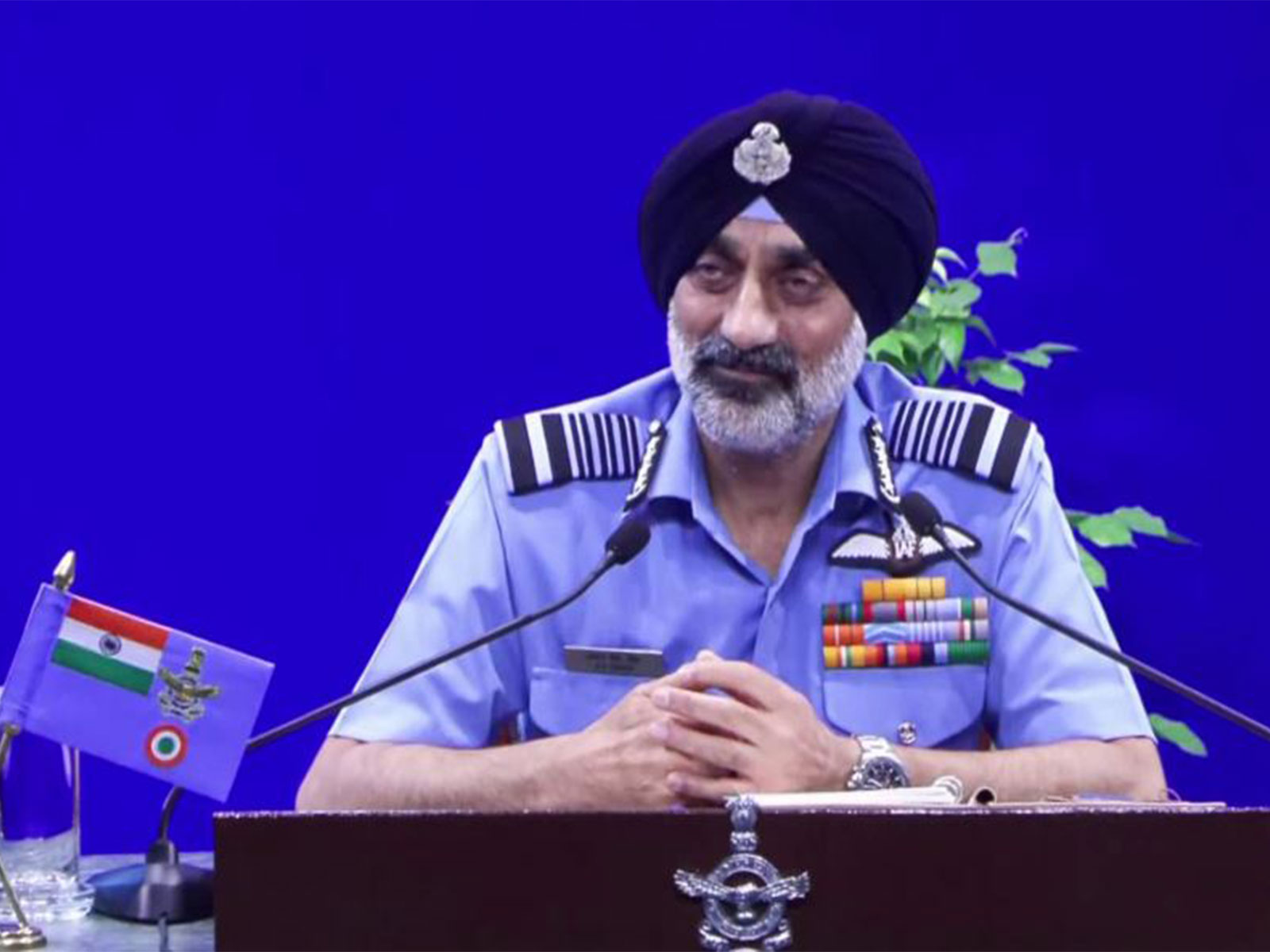 Indian Air Force Chief Air Chief Marshal AP (Photo/ANI)