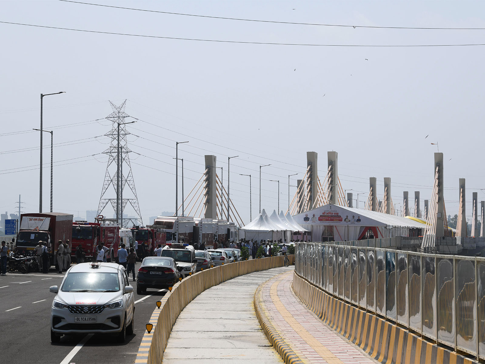 Barapullah Phase-3 elevated corridor (File photo/ANI)