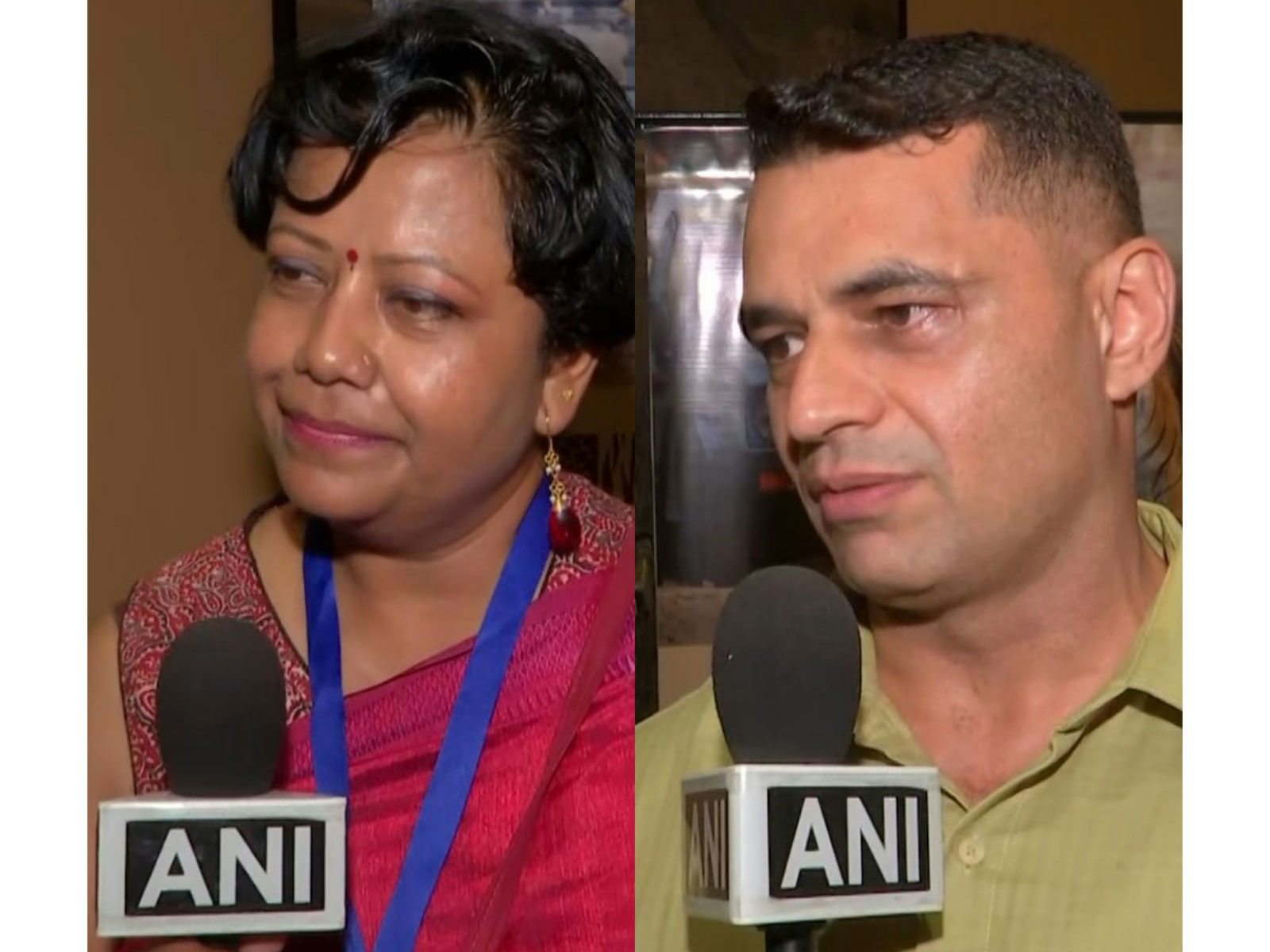 Sonali Ghosh,  Dr Dushyant Sharma (Photo/ ANI)
