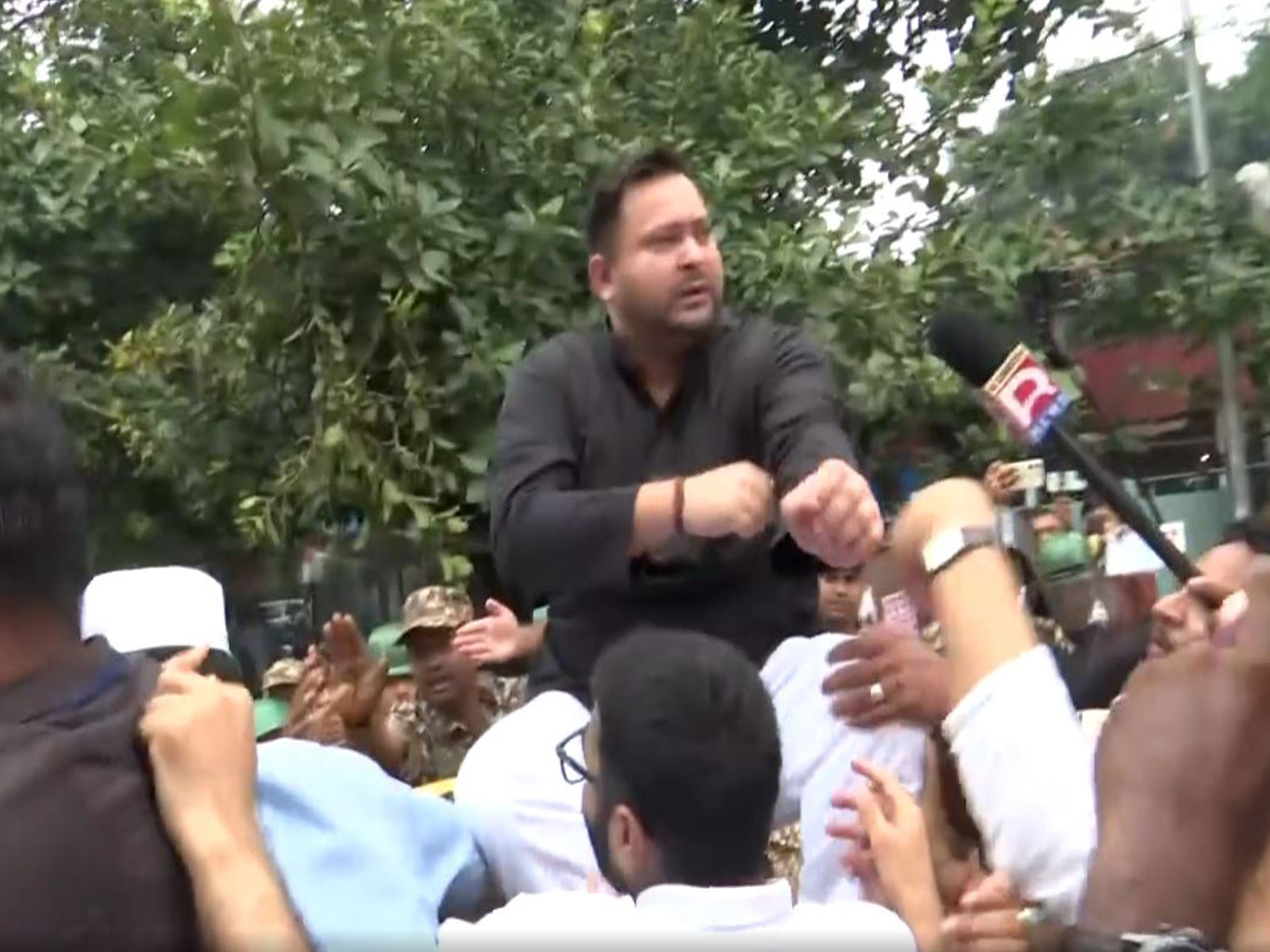 RJD supremo Tejashwi Yadav (Photo/ANI) RJD supremo Tejashwi Yadav (Photo/ANI)