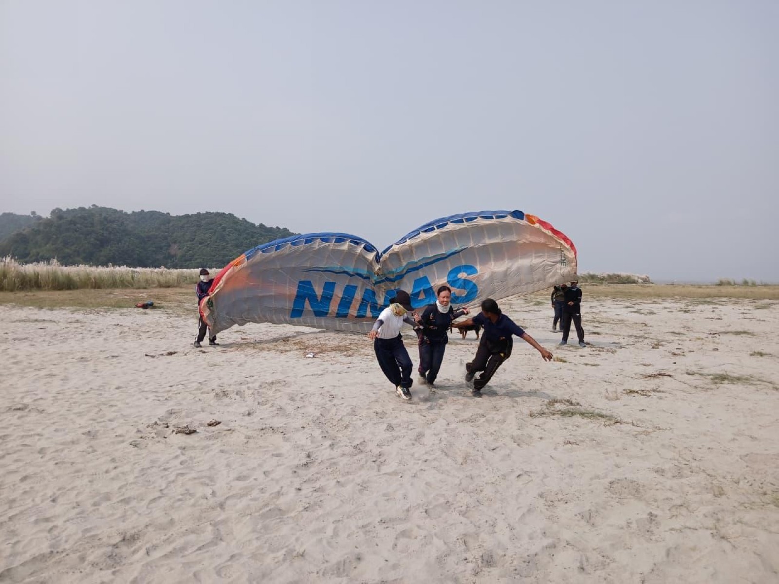 'All Girls Basic Paramotor Training Course' launched in Guwahati (Photo/ANI)