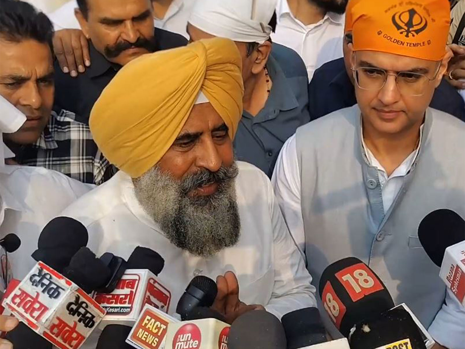 Newly appointed Punjab Pradesh Congress Committee president Pargat Singh (Photo/ANI) Newly appointed Punjab Pradesh Congress Committee president Pargat Singh (Photo/ANI)