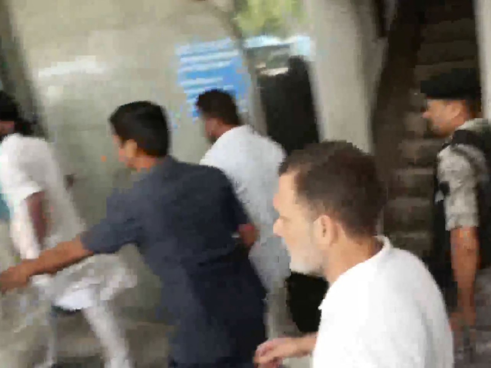 LoP Lok Sabha Rahul Gandhi arrives for the second consecutive lunch meet (Photo/ANI)