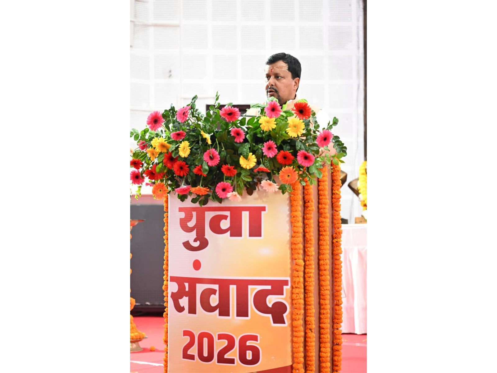 BJP president Nitin Nabin at Yuva Samvad event in Varanasi (Photo/BJP)