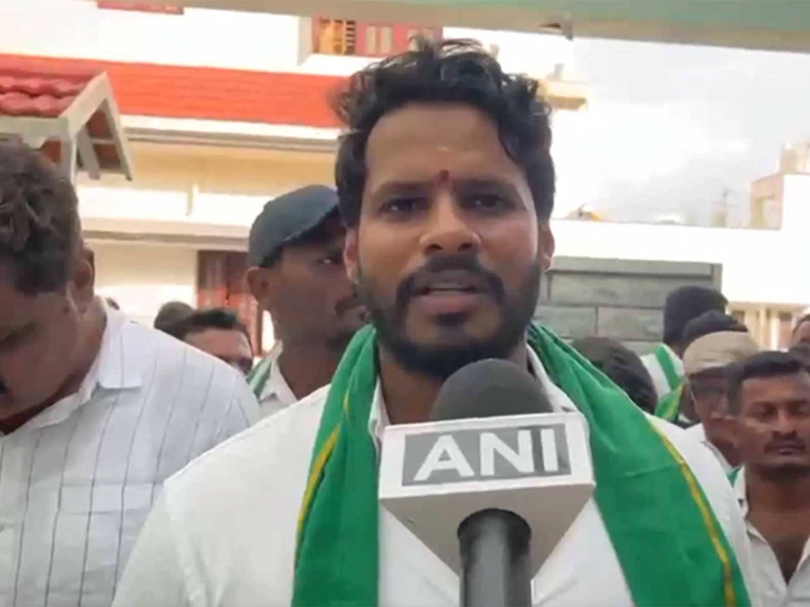 Janata Dal (Secular) leader Nikhil Kumaraswamy (Photo/ANI)
