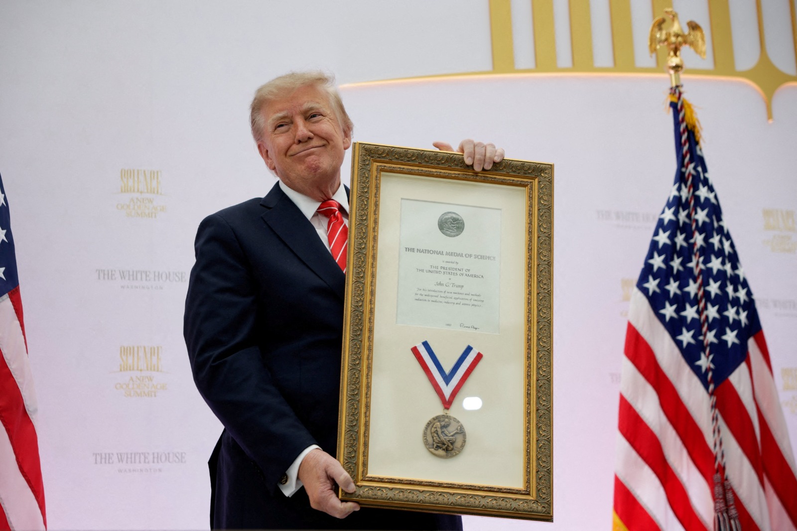 Trump honours six tech giants with National Medals of Science, Technology and&hellip;