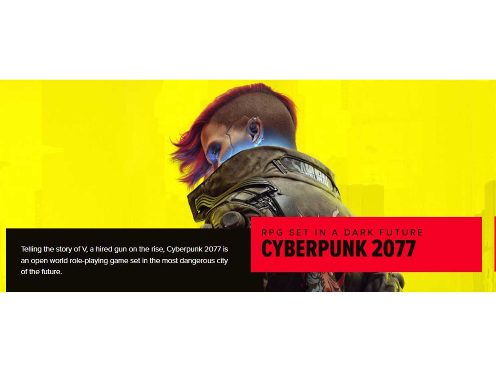 Cyberpunk 2077 (Image source: cdprojektred) Cyberpunk 2077 (Image source: cdprojektred)
