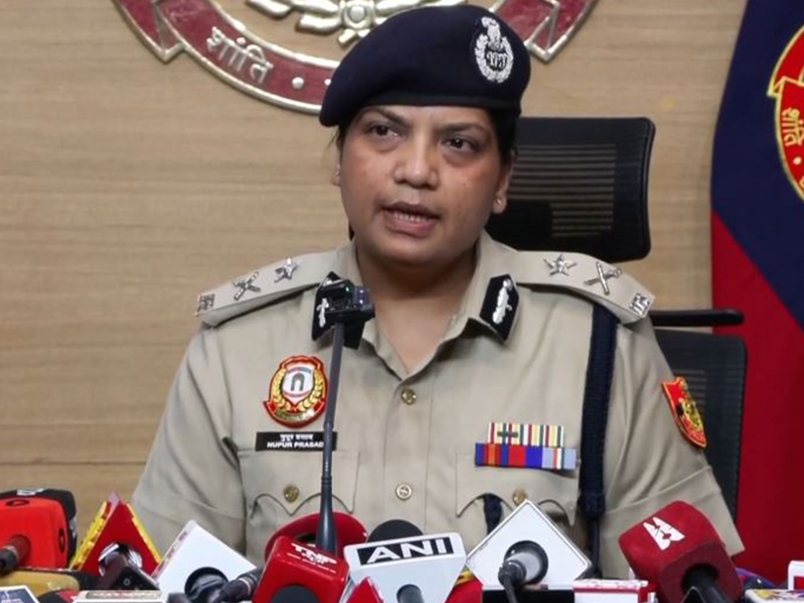 Joint Commissioner of Delhi Police Nupur Prasad (Photo/ANI)