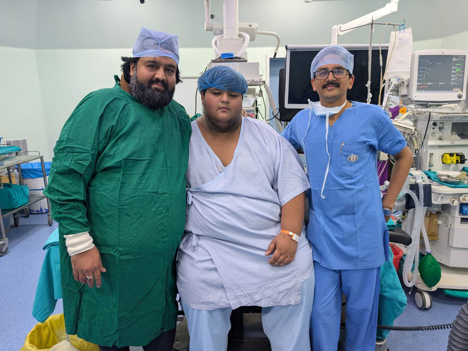 Family members undergo bariatric surgery (Photo/GangaramHospital)