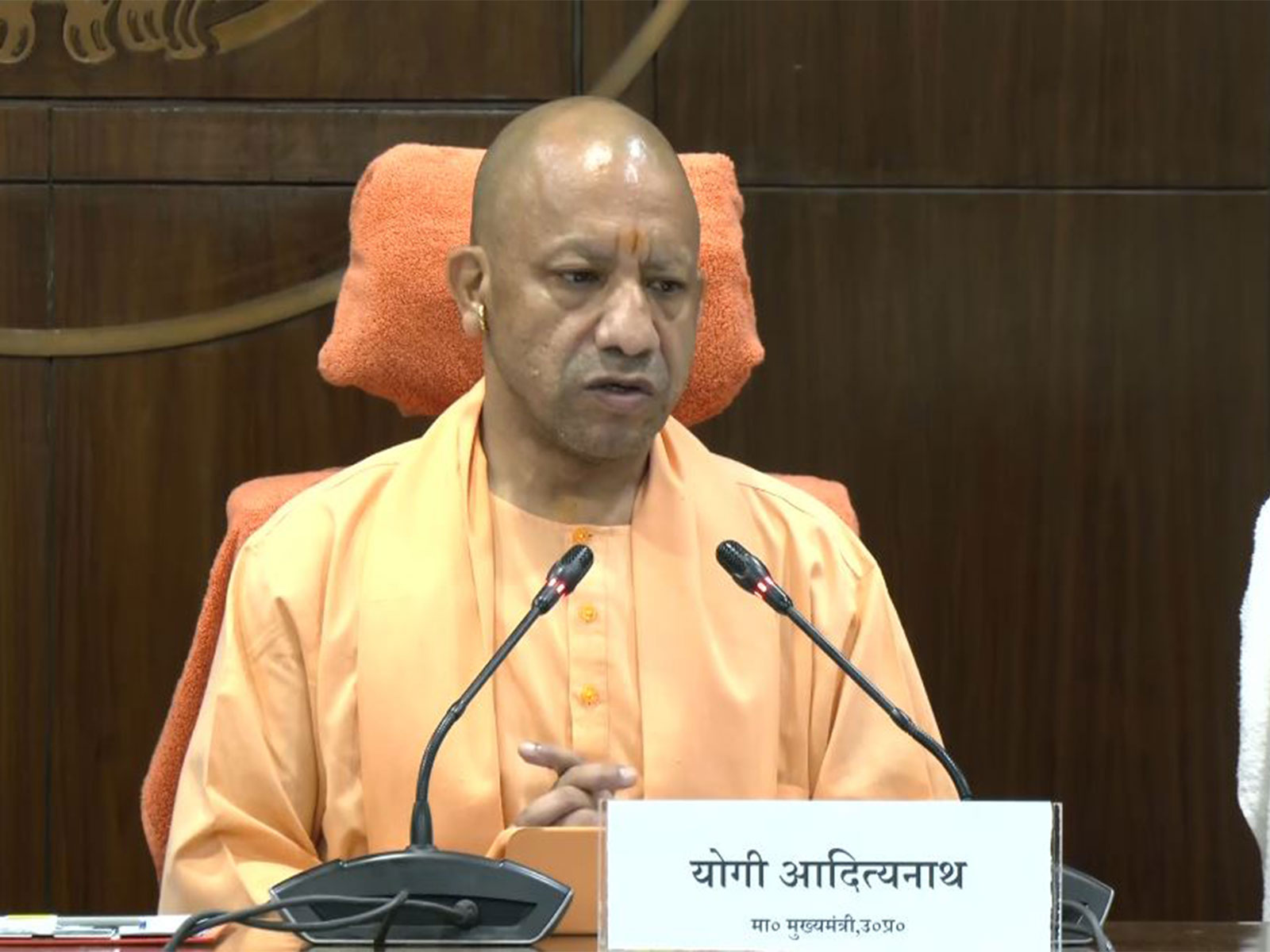 Uttar Pradesh Chief Minister Yogi Adityanath (Photo/ANI)